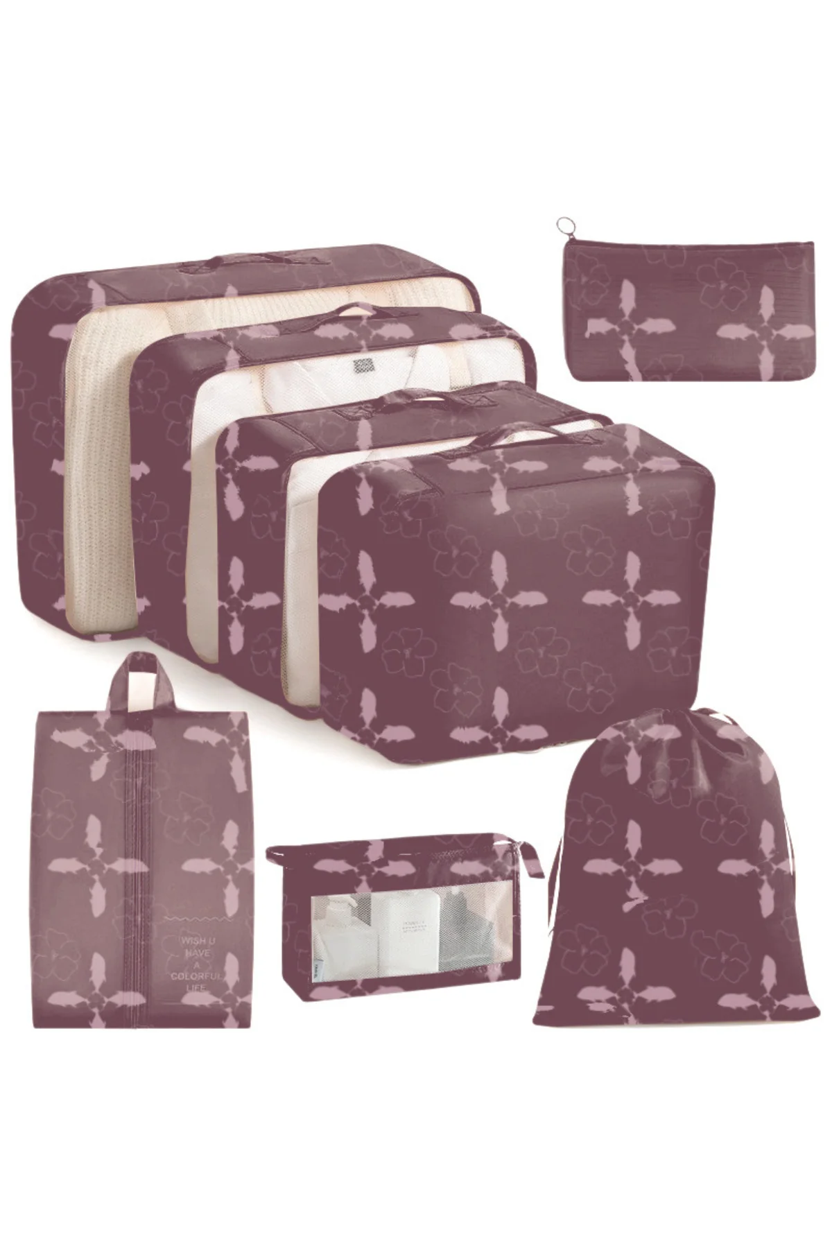 ULUA QUILT TRAVEL PACKING CUBES - Image 3