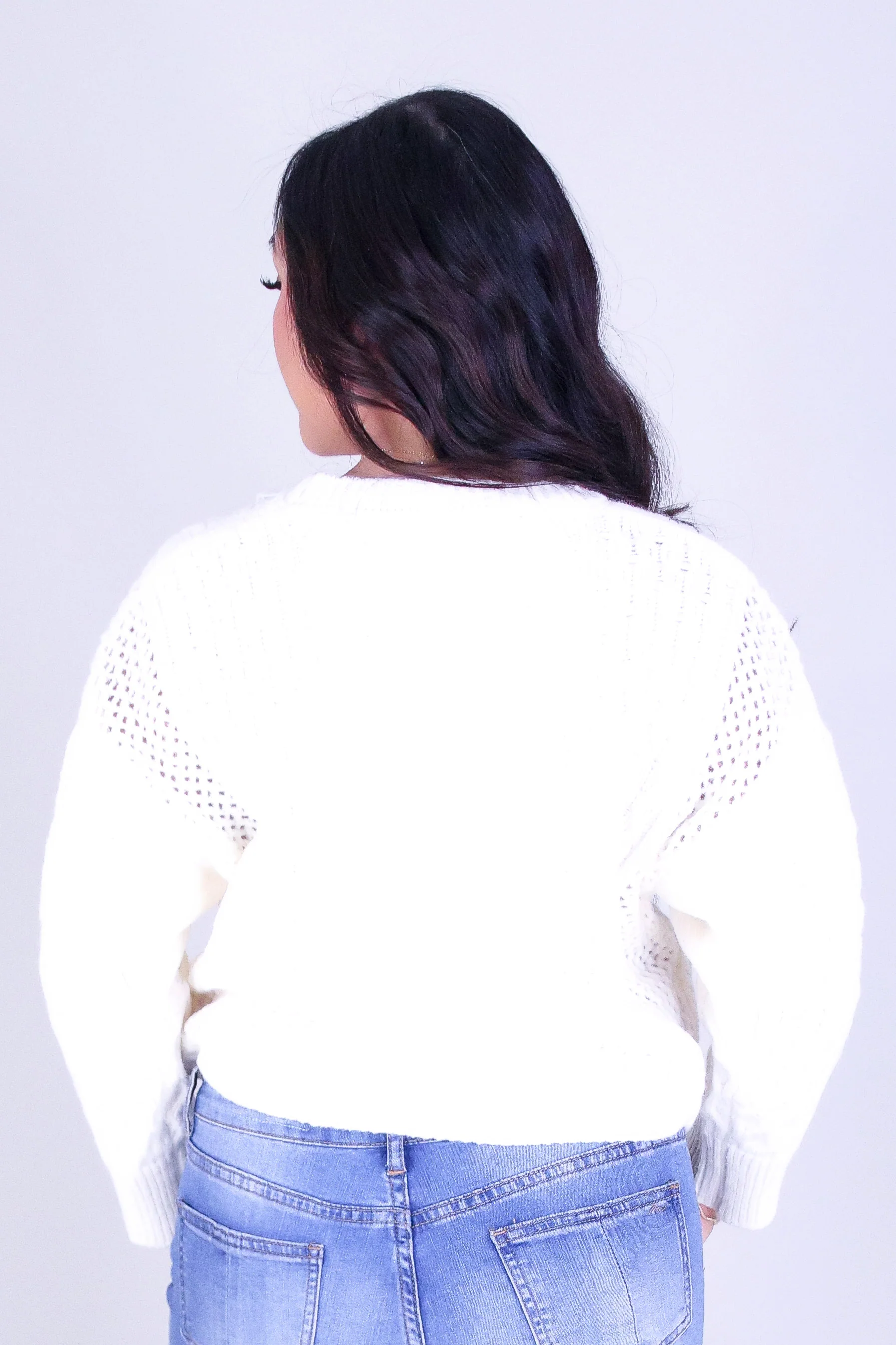 CLOUD CROP SWEATER - Image 4