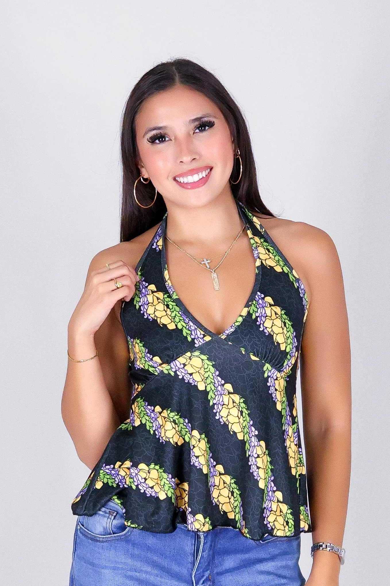 TWISTED LEI HALTER TOP - Image 2