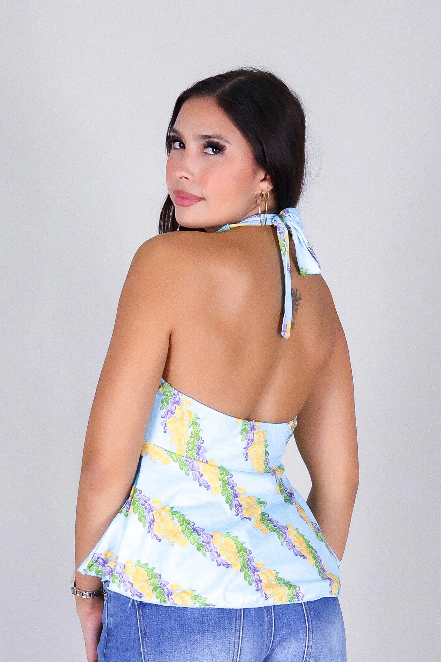 TWISTED LEI HALTER TOP - Image 4