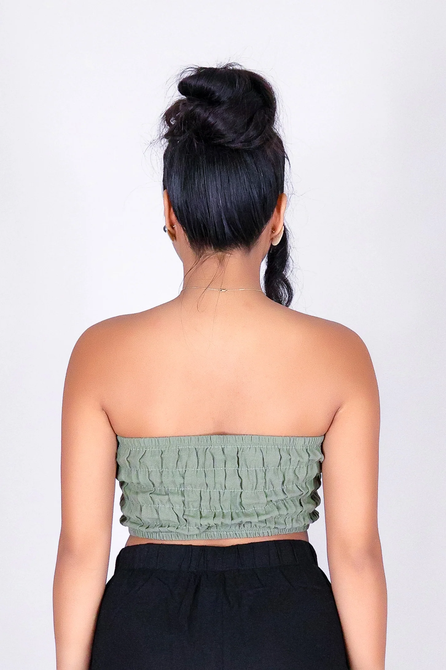 SUGAR SMOCK CROP TUBE TOP - Image 4