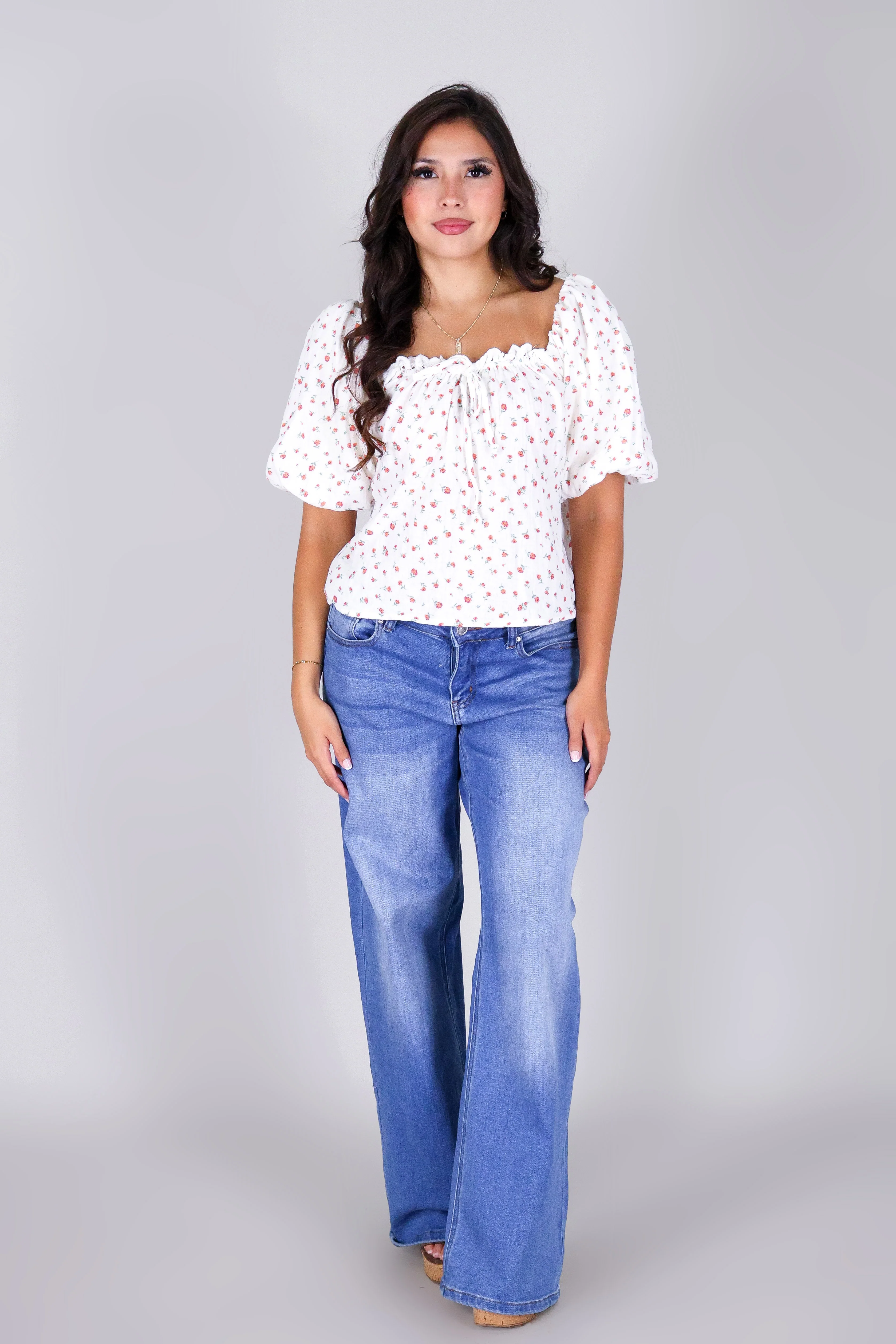 THE BLOOM SLEEVE TOP
