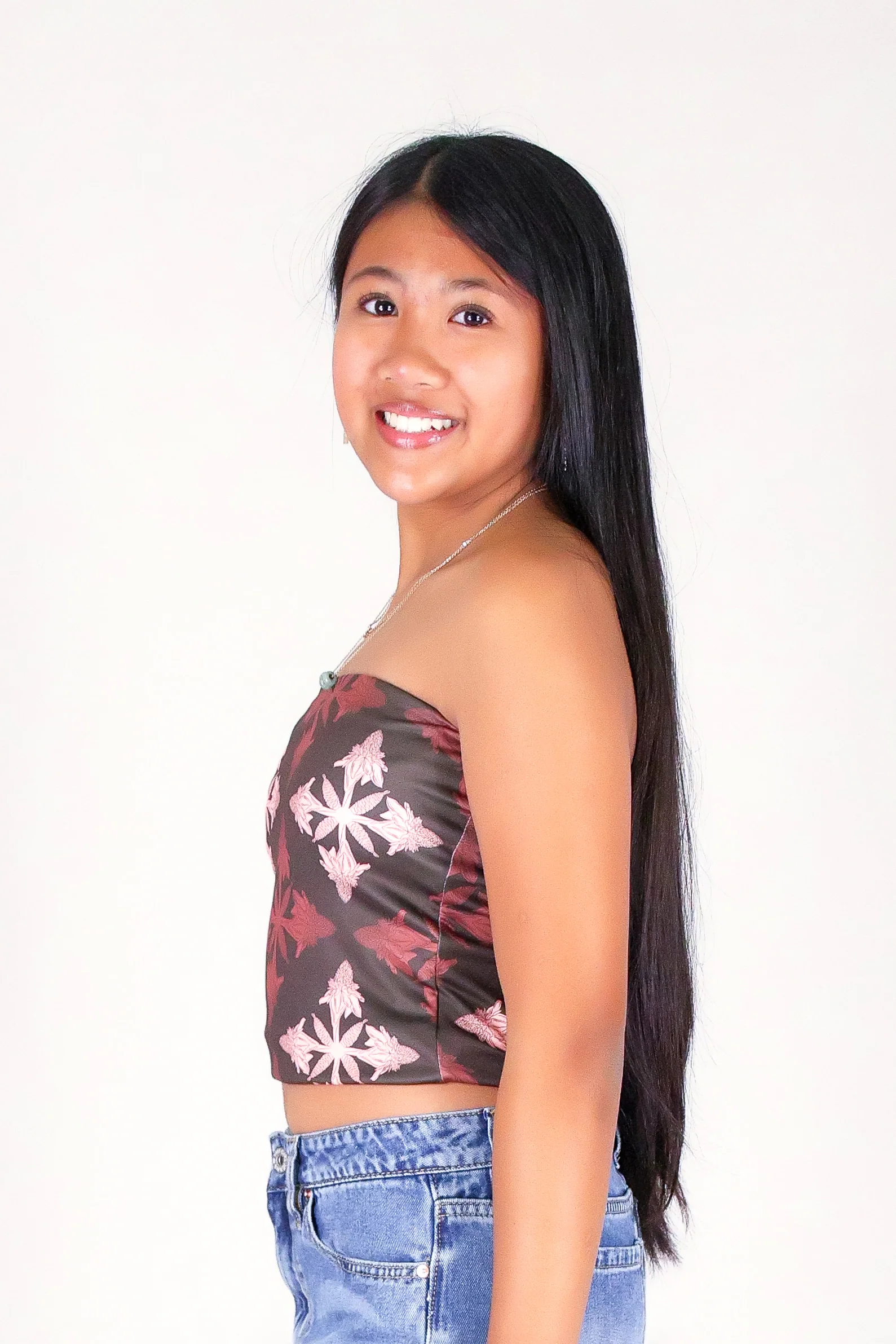 TORCH GINGER QUILT TUBE TOP | KIDS SIZE 2-16 - Image 3