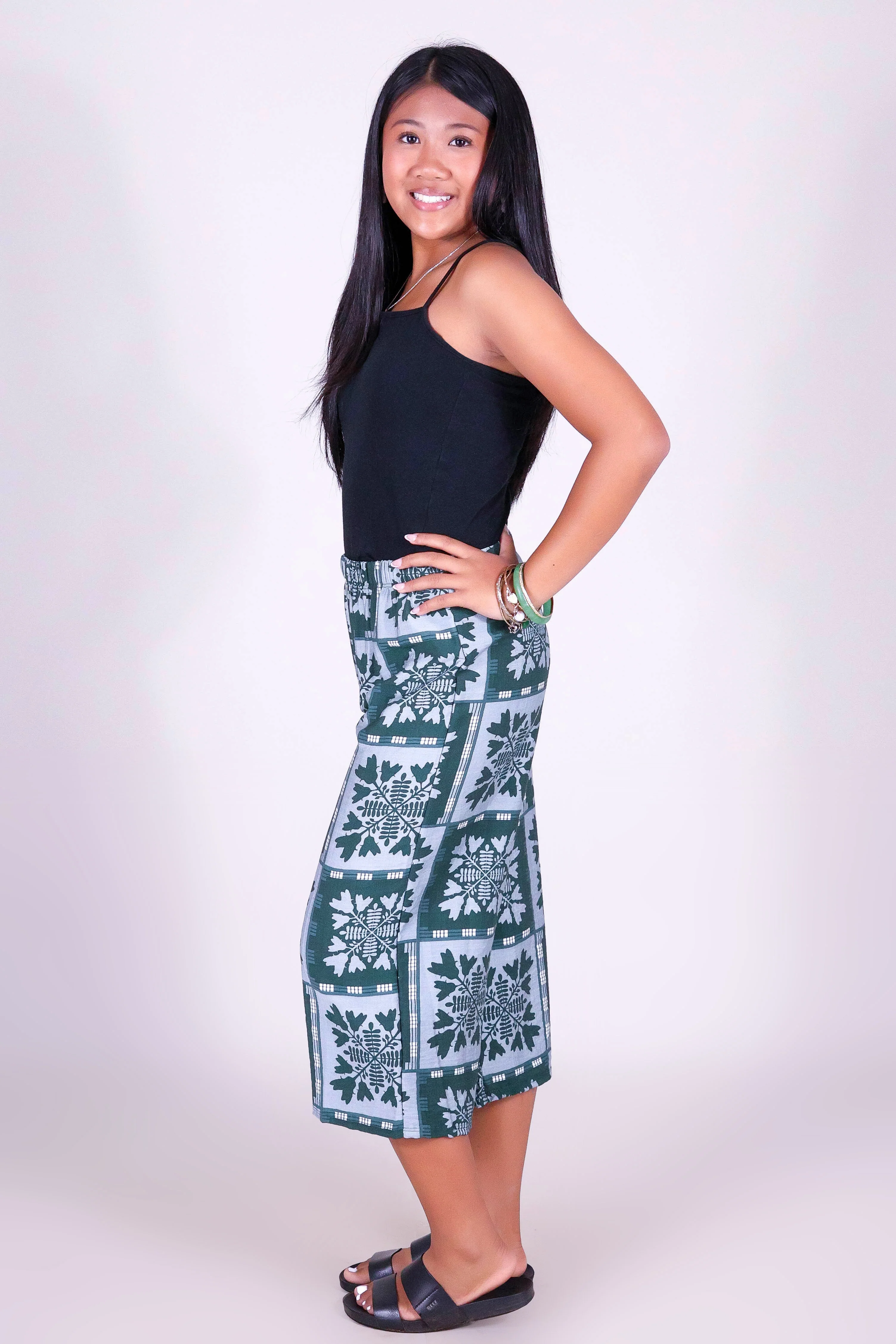 ULEI QUILT CAPRI'S | KIDS SIZE 2-16 - Image 2