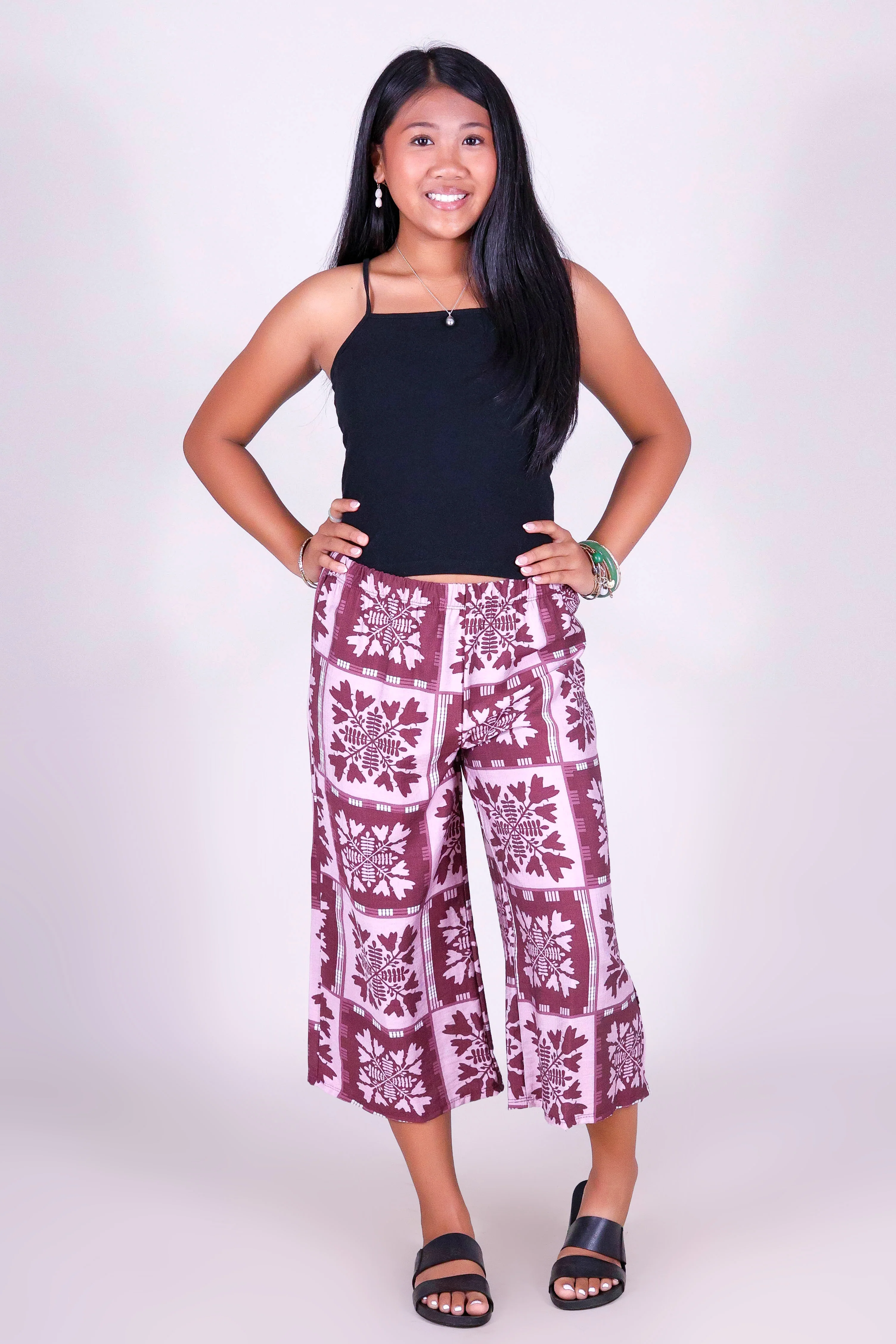 ULEI QUILT CAPRI'S | KIDS SIZE 2-16