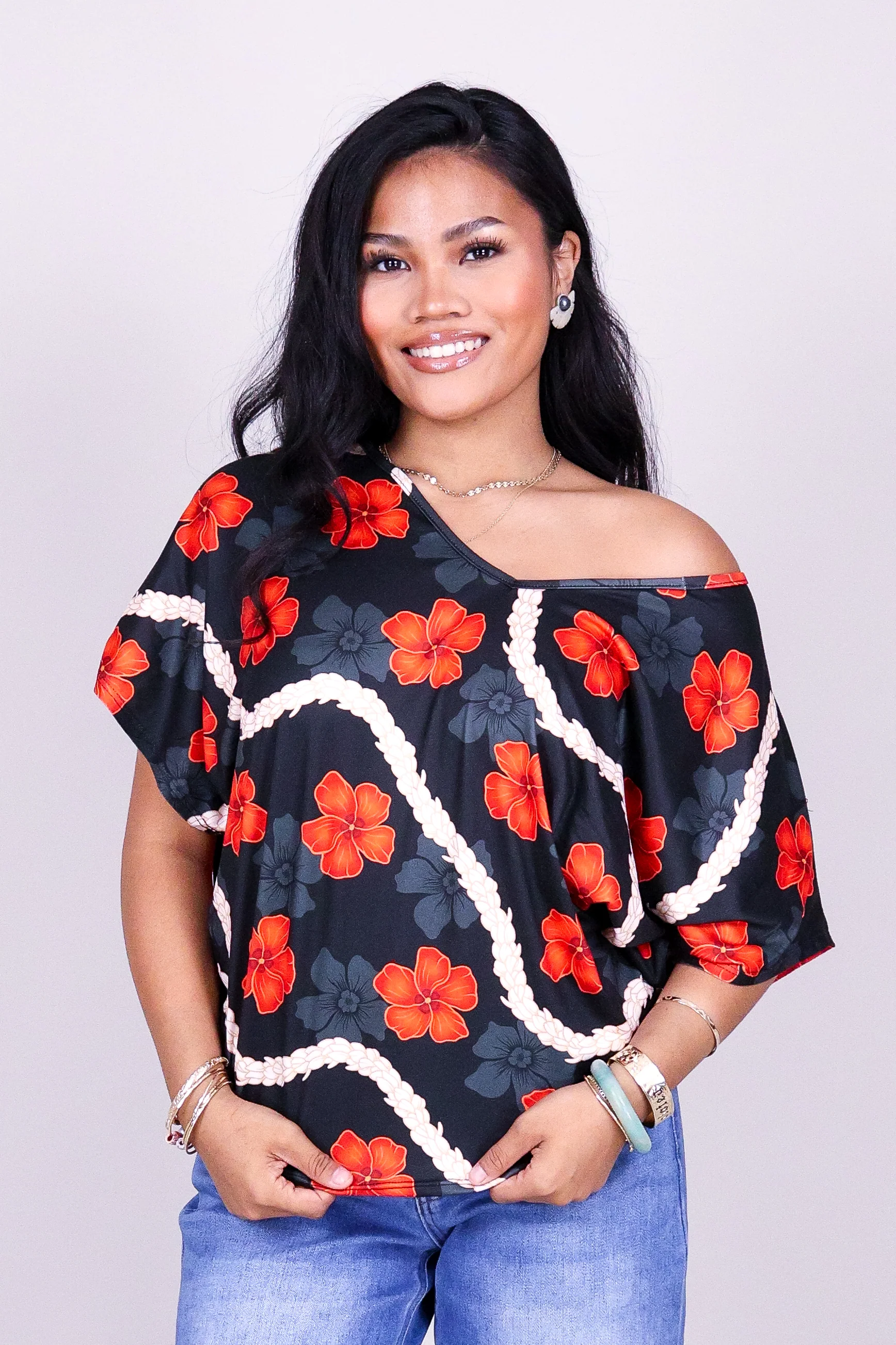 HAU PIKAKE DOLMAN TOP - Image 2