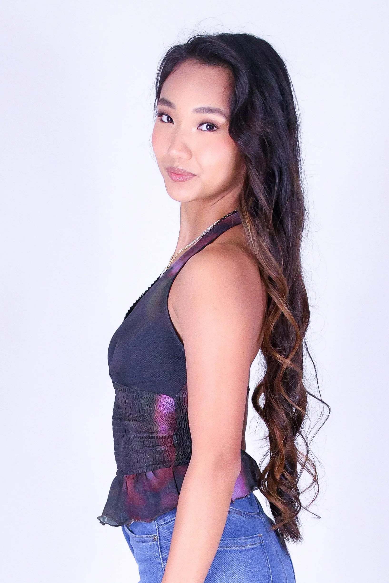 SWEET SHEER HALTER TOP - Image 3