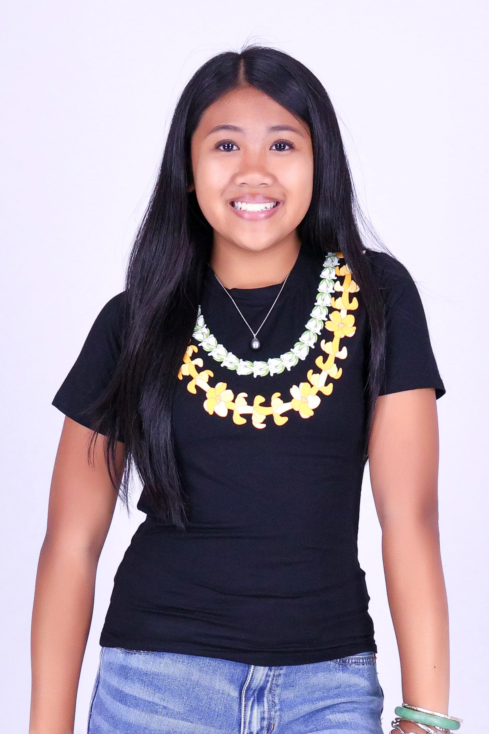 PUAKENIKENI LOKELANI LEI TEE | KIDS SIZE 2-16 - Image 2