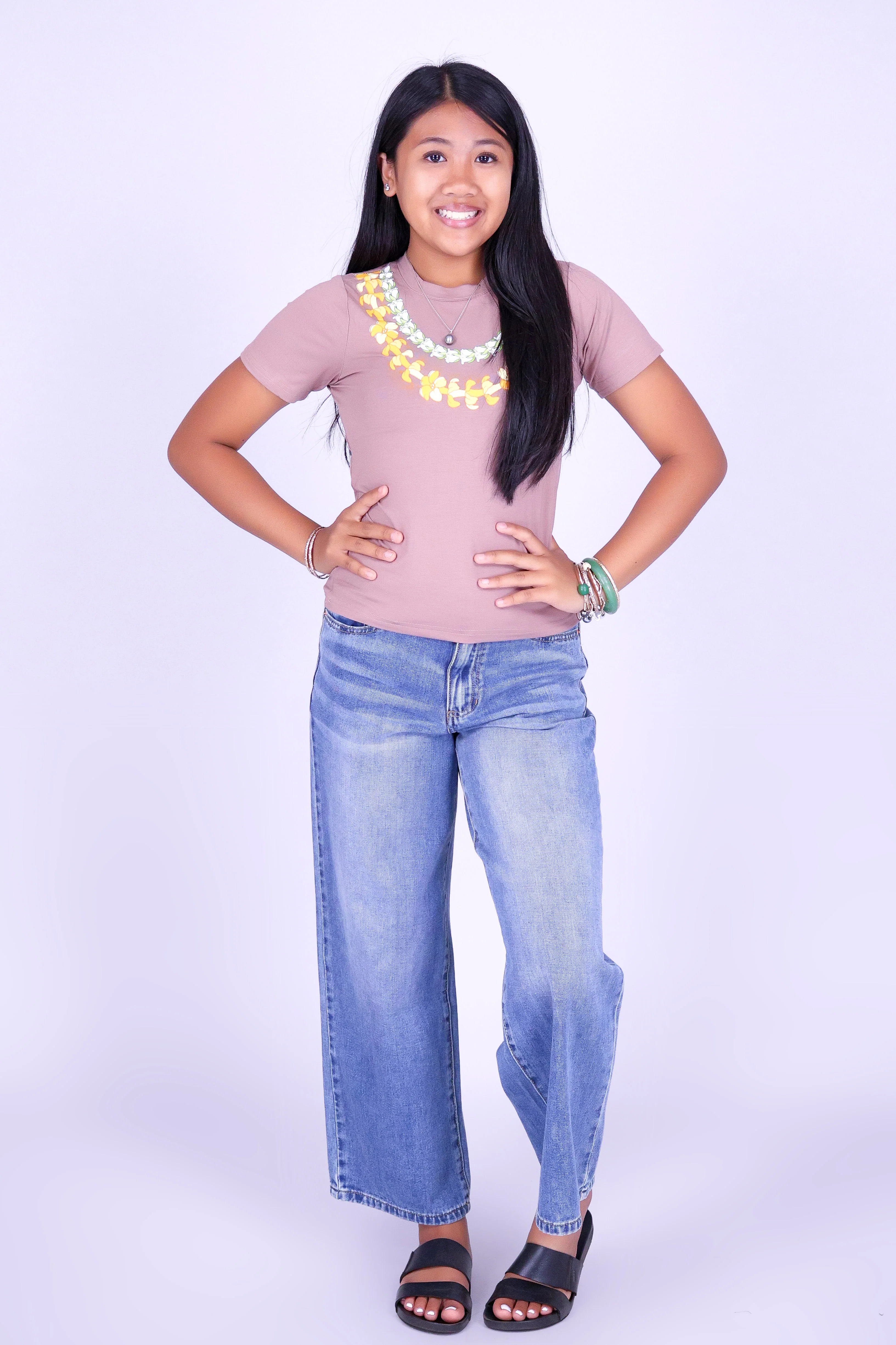 PUAKENIKENI LOKELANI LEI TEE | KIDS SIZE 2-16