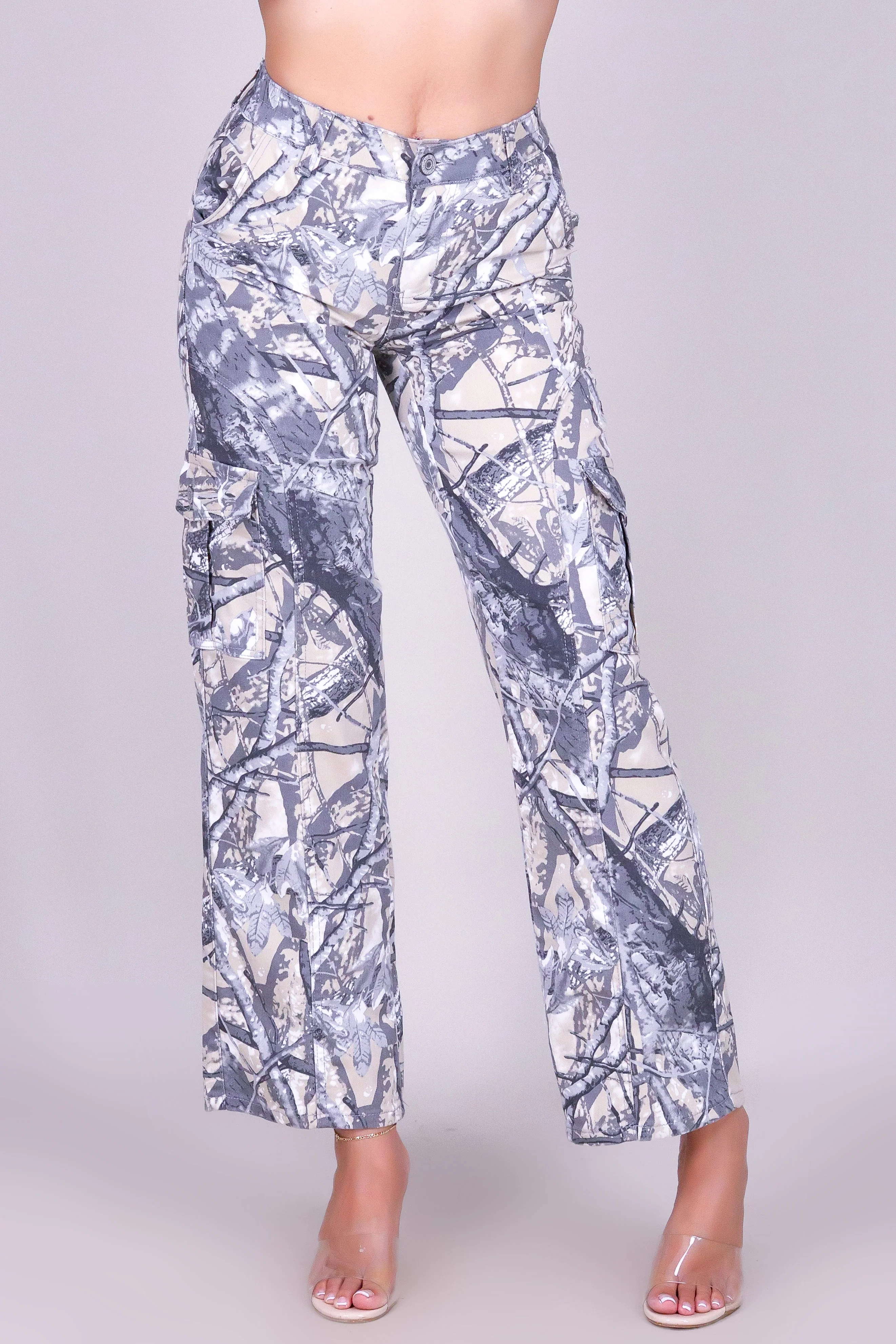 SHADOW OPS HUNTING CAMO CARGO JEANS - Image 2