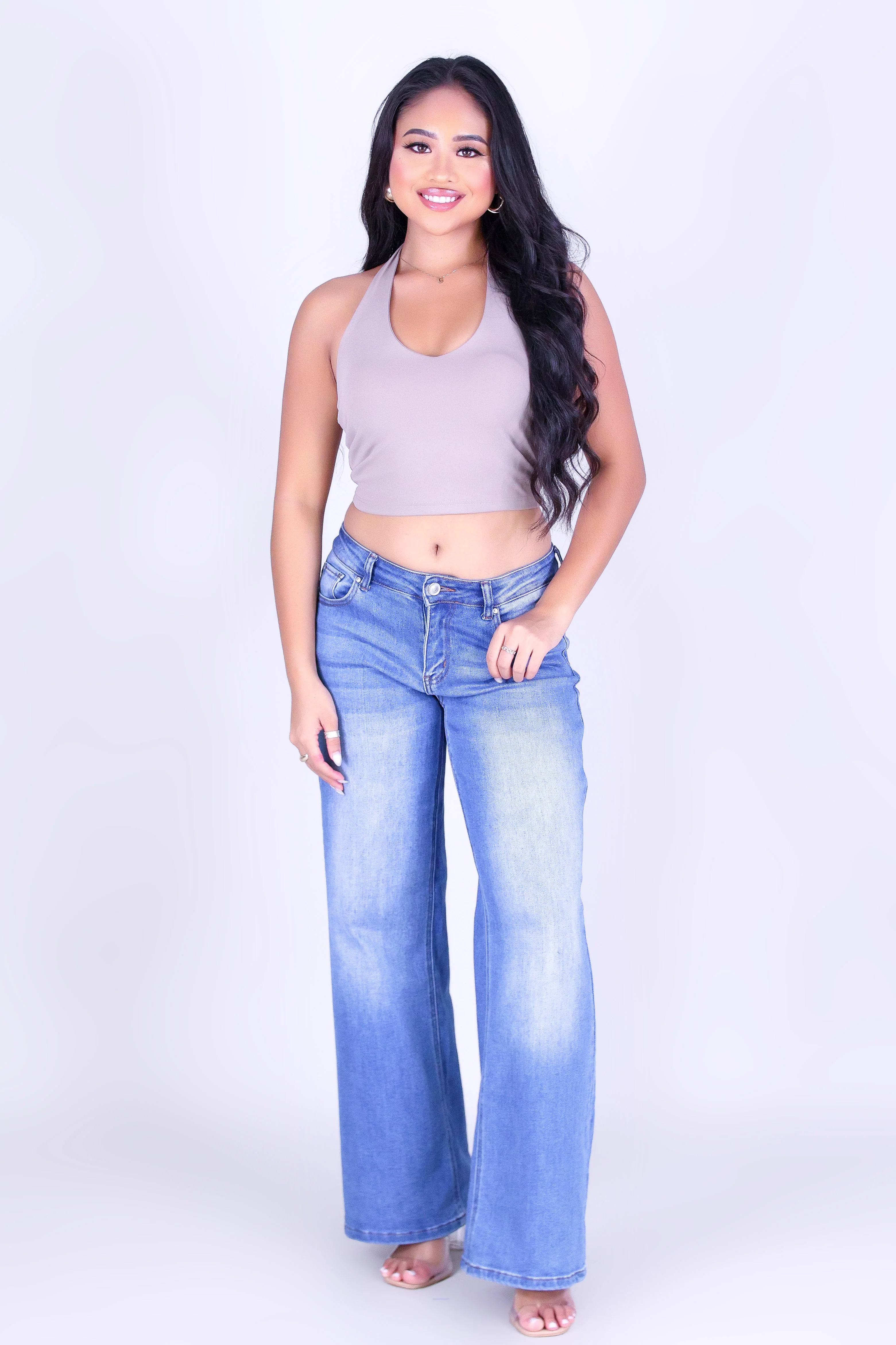 ZARA HALTER TOP
