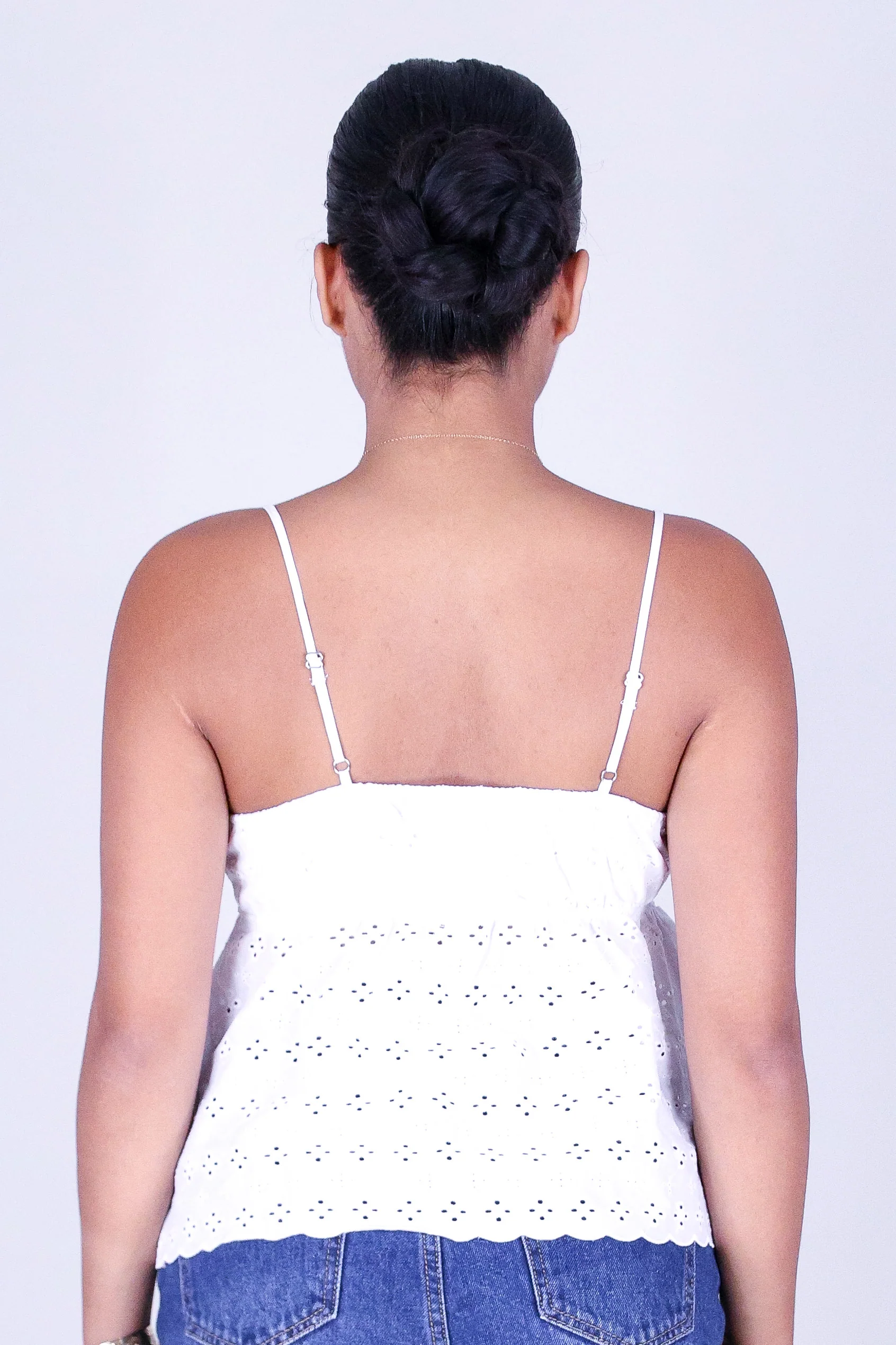 PRETTY EYELET BABYDOLL TOP - Image 4