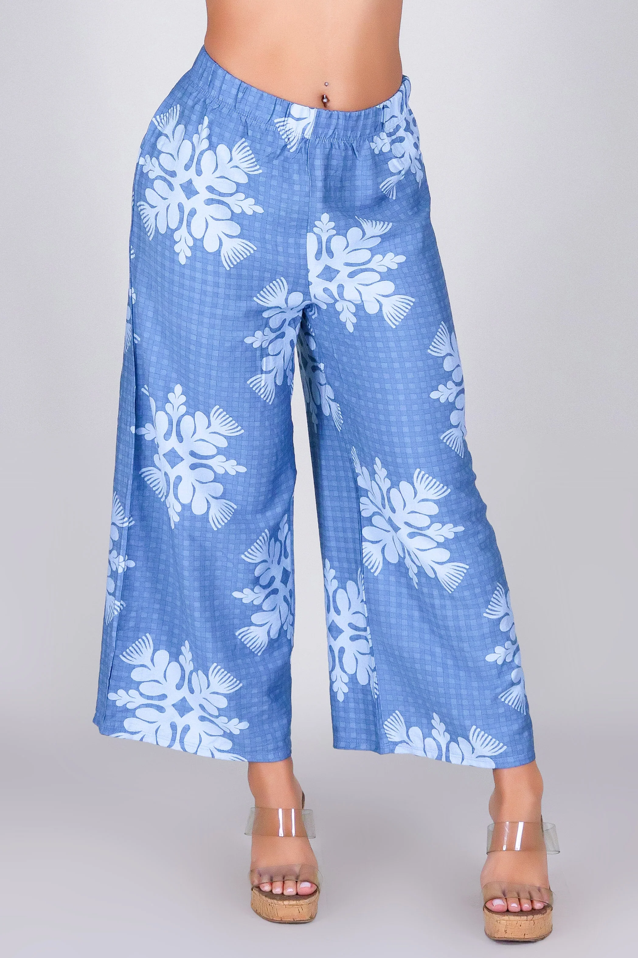 GINGHAM OHIA CAPRI'S - Image 2