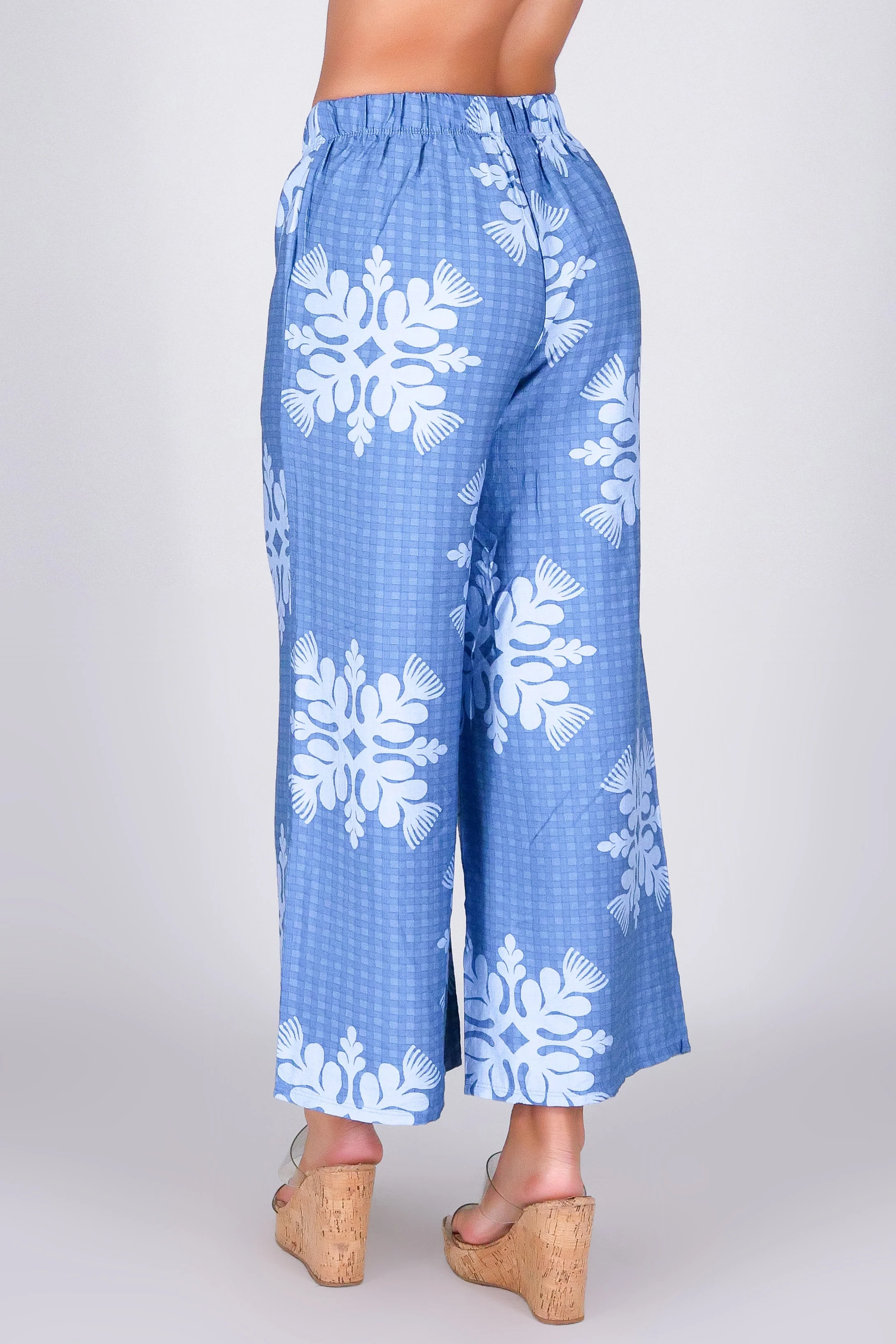 GINGHAM OHIA CAPRI'S - Image 3