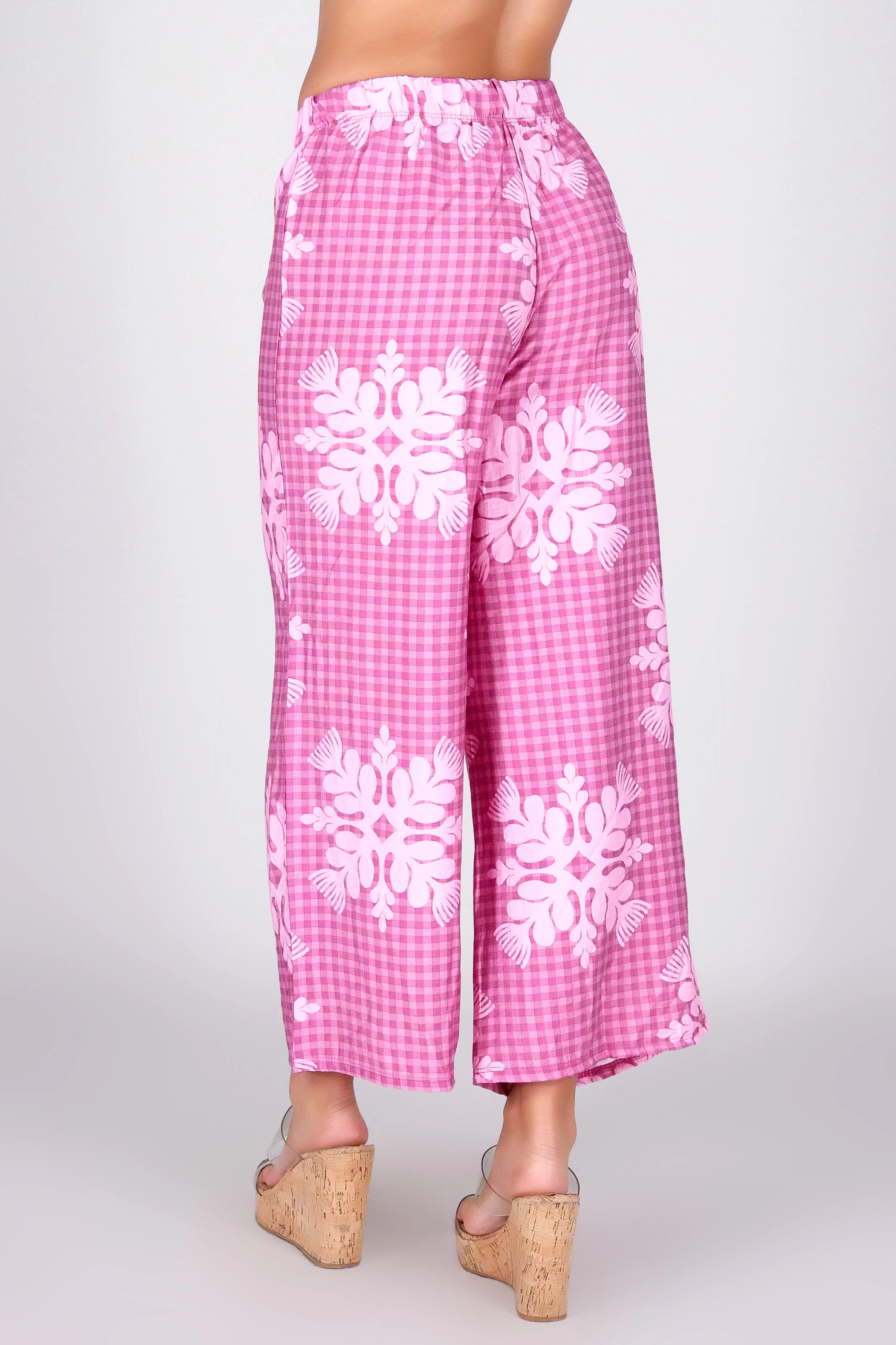 GINGHAM OHIA CAPRI'S - Image 3