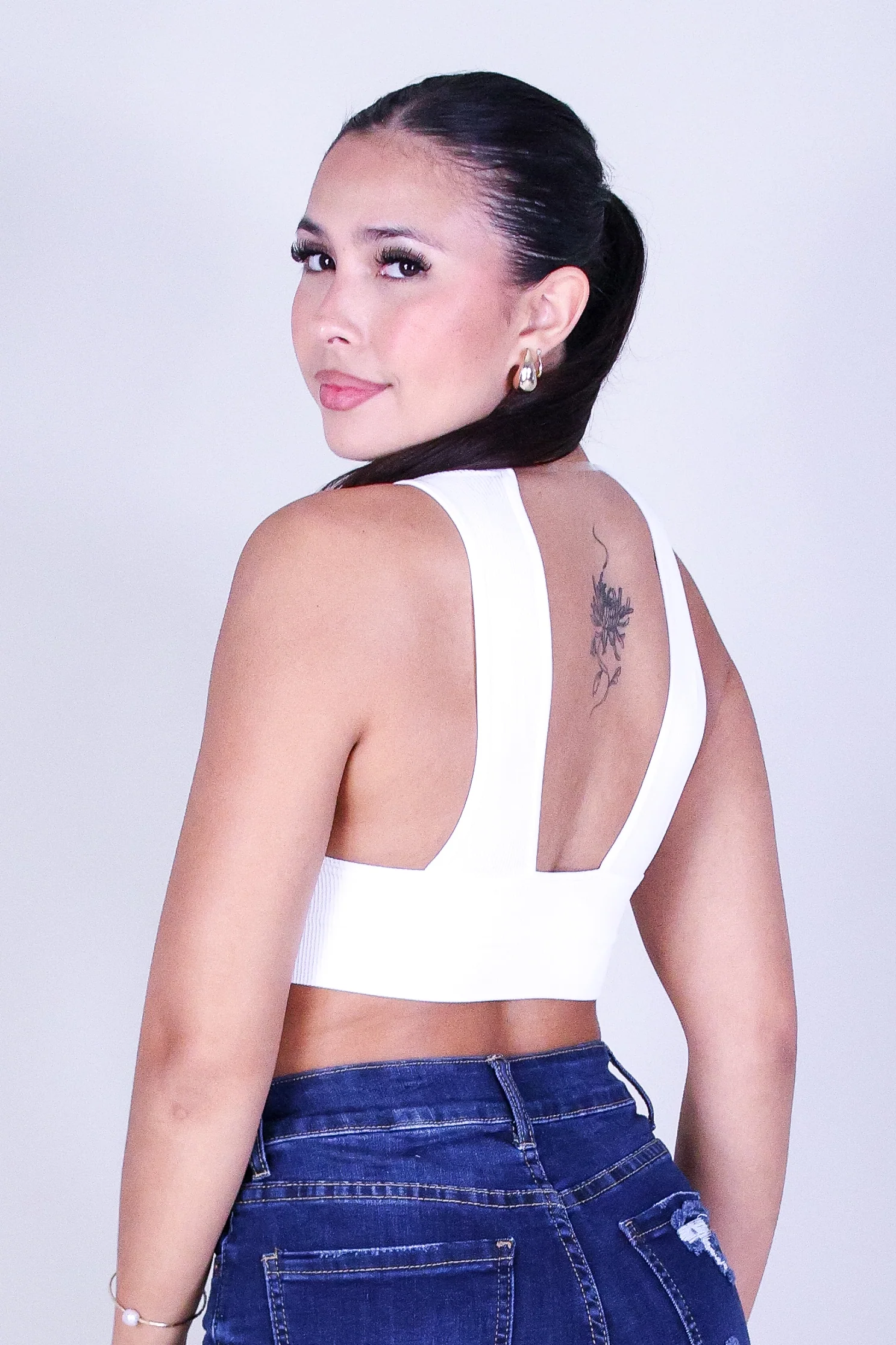 HERE FOR IT CROP TOP - Image 4