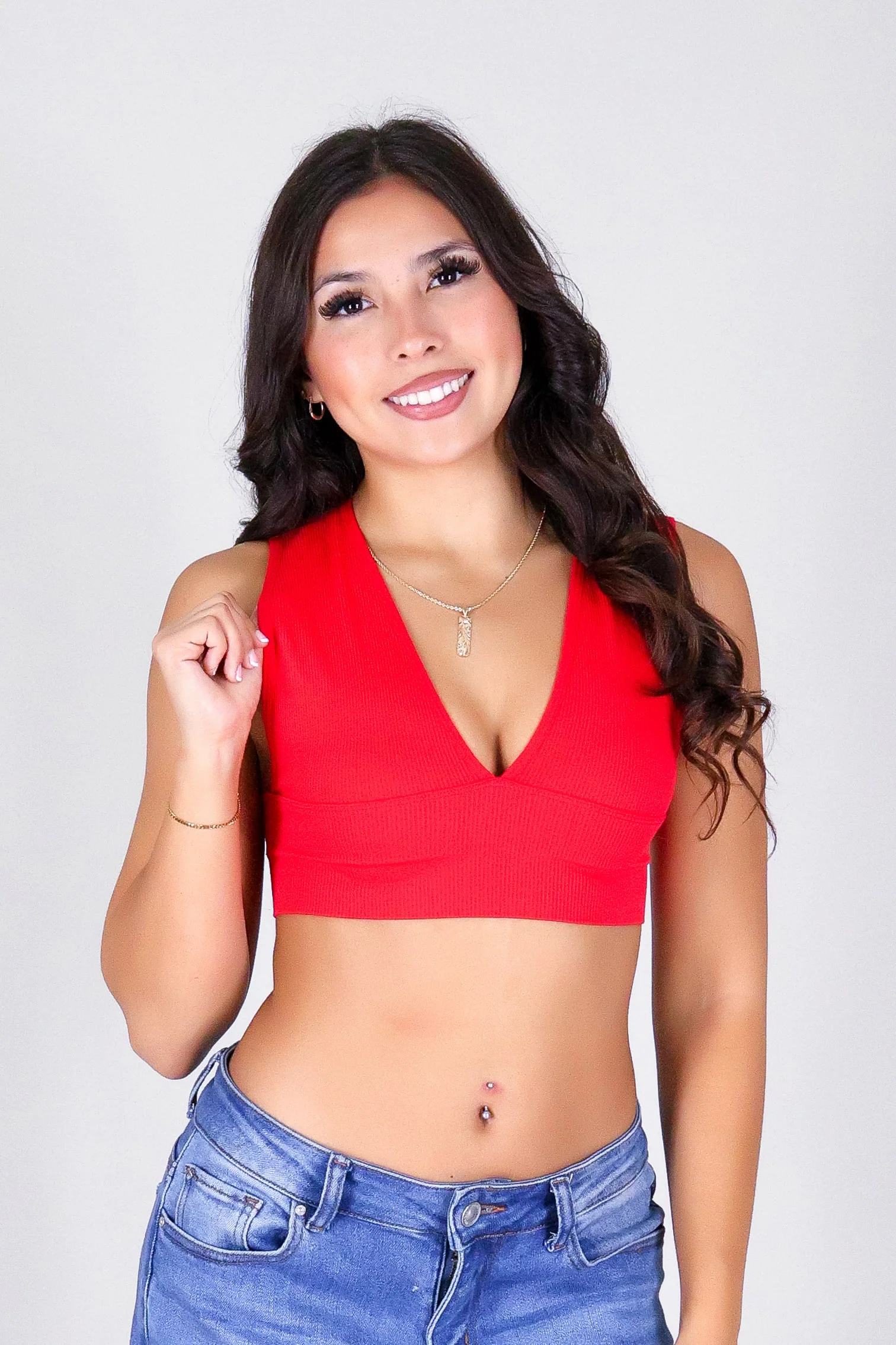 HERE FOR IT CROP TOP - Image 2