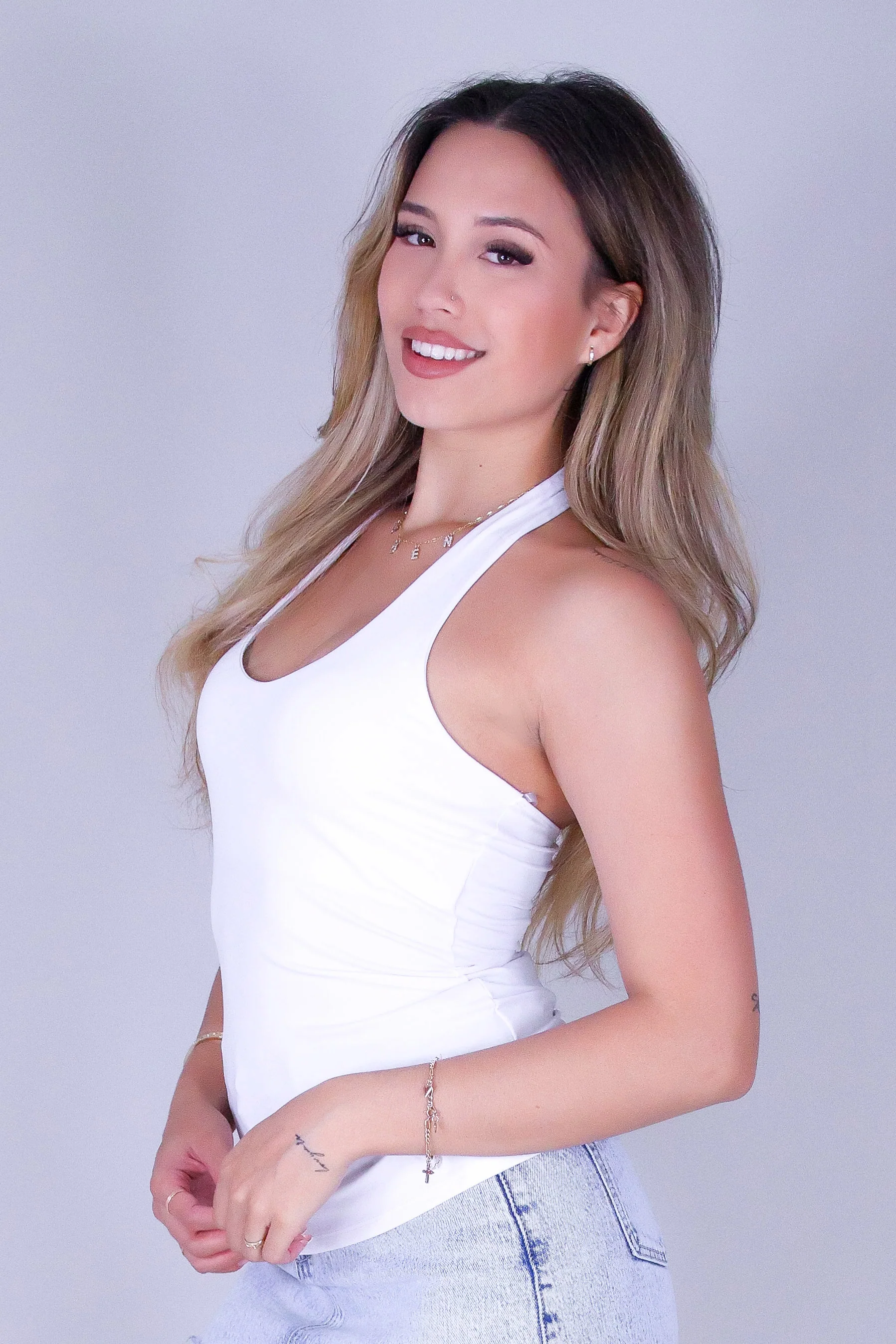 MIDNIGHT MUSE HALTER TOP - Image 3