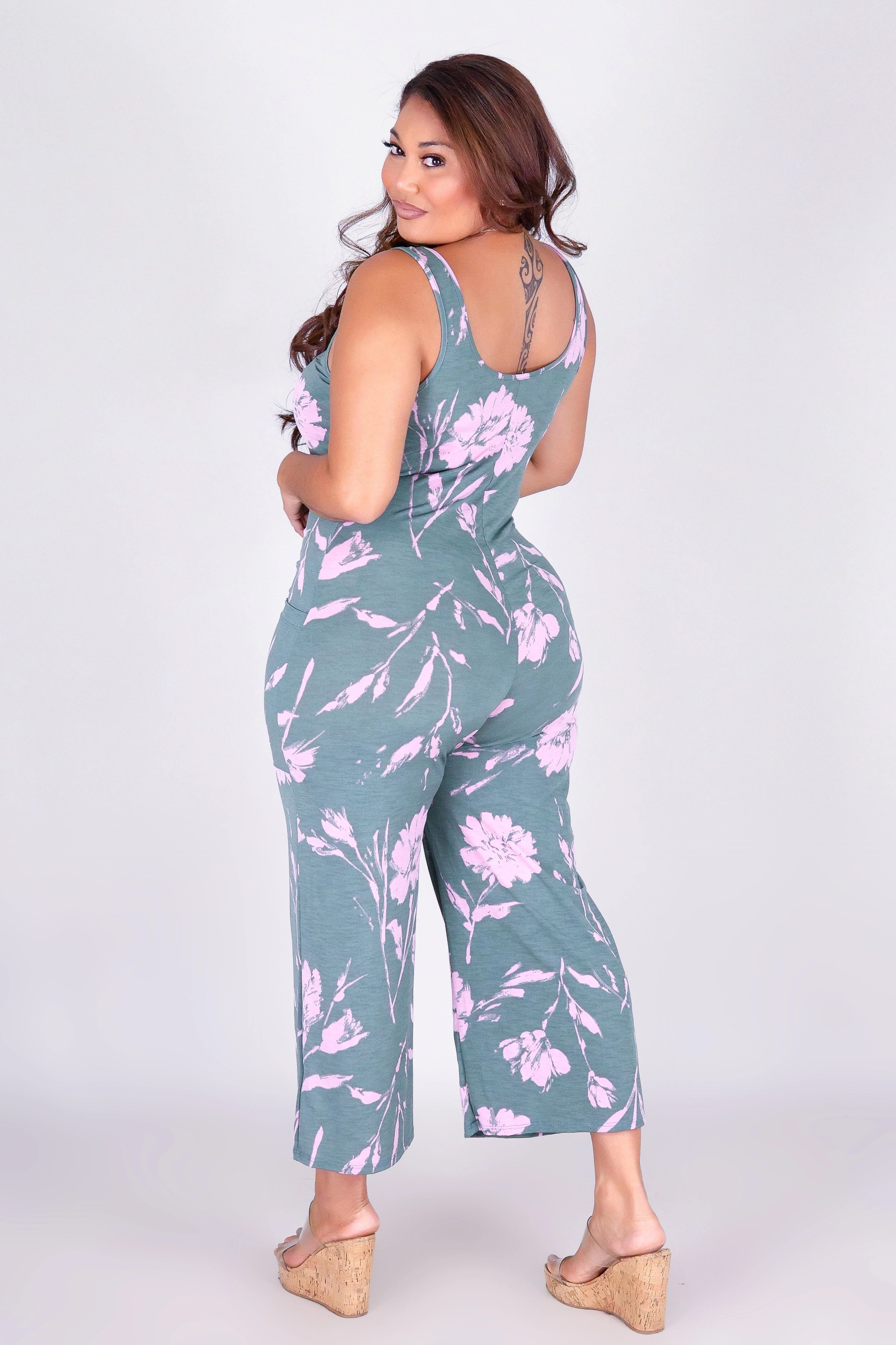 BOTANICAL LINES JUMPSUIT - Image 4
