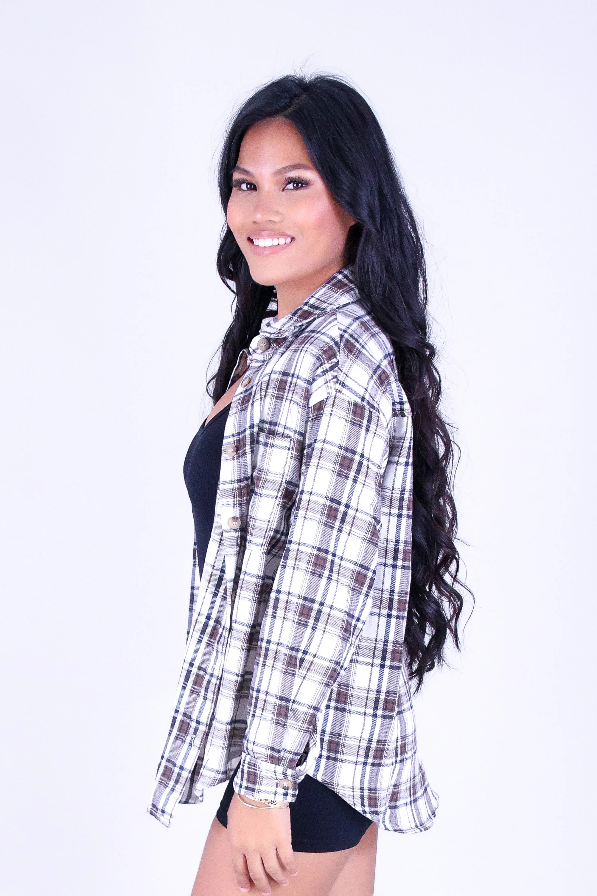 FIRESIDE PLAID TOP - Image 3