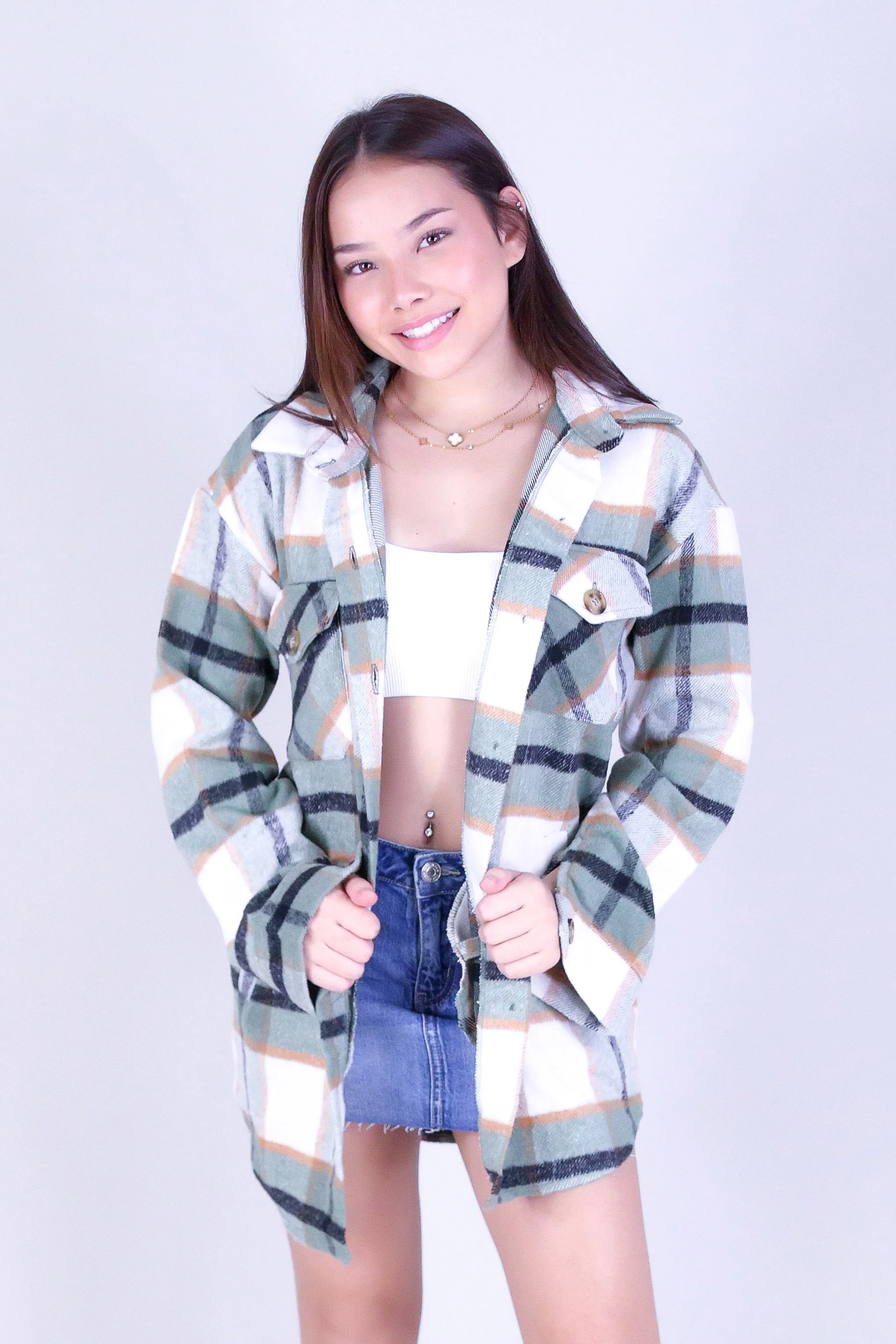 EASY LAYER OVERSIZED SHACKET - Image 2