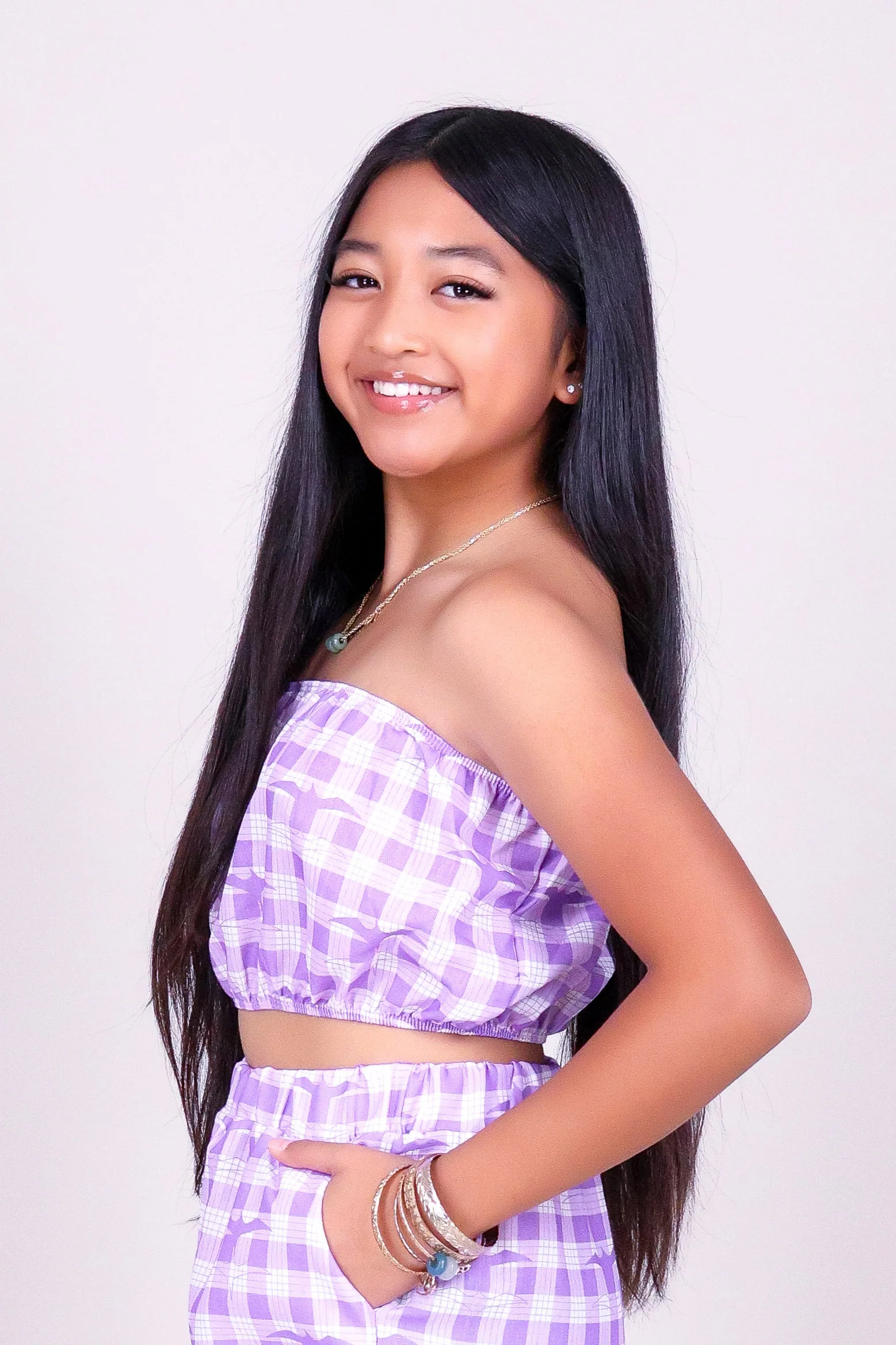 IWA PALAKA BANDEAU TOP | KIDS SIZE 2-16 - Image 3