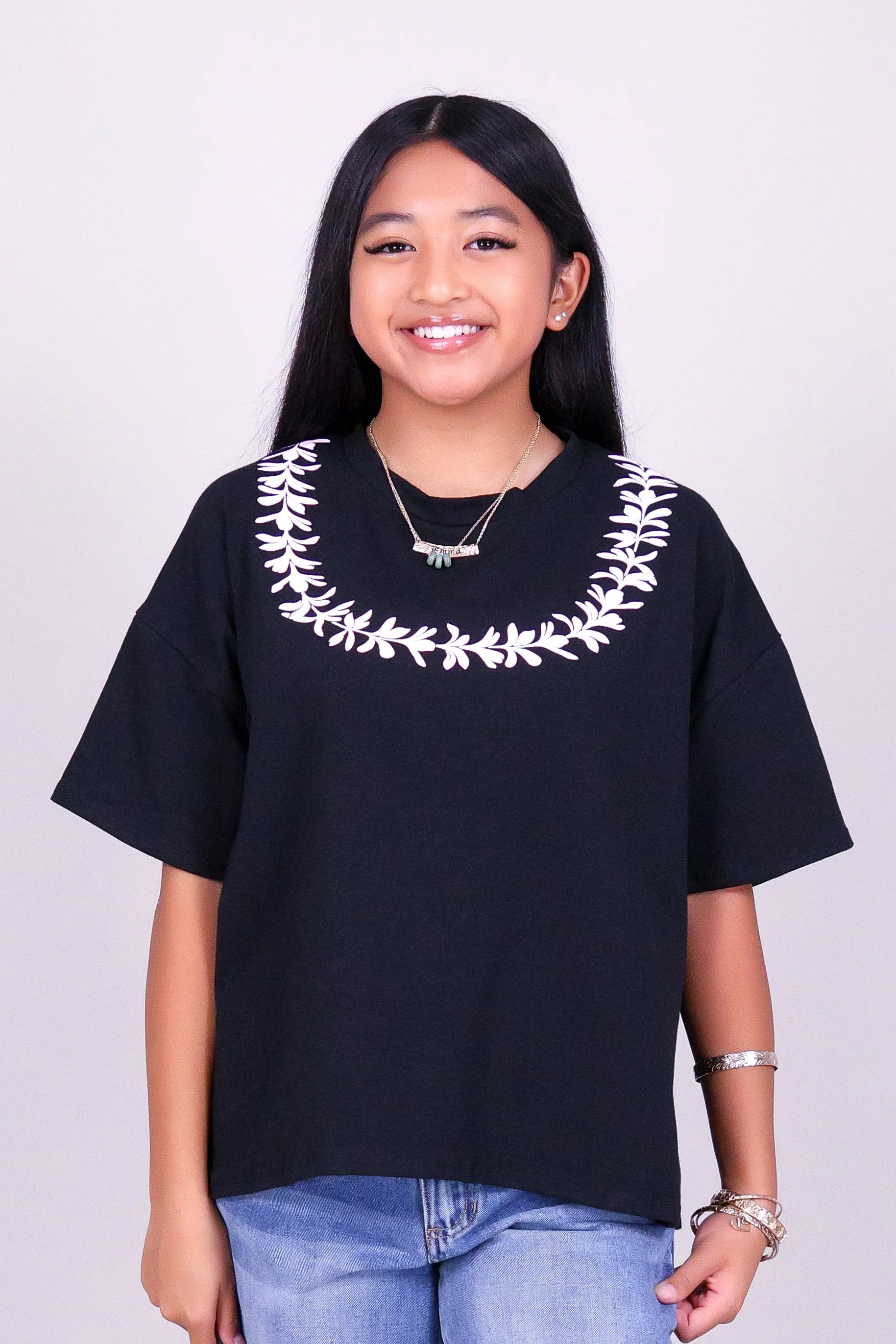 PLUMERIA LEI TEE | KIDS SIZE 2-16 - Image 2