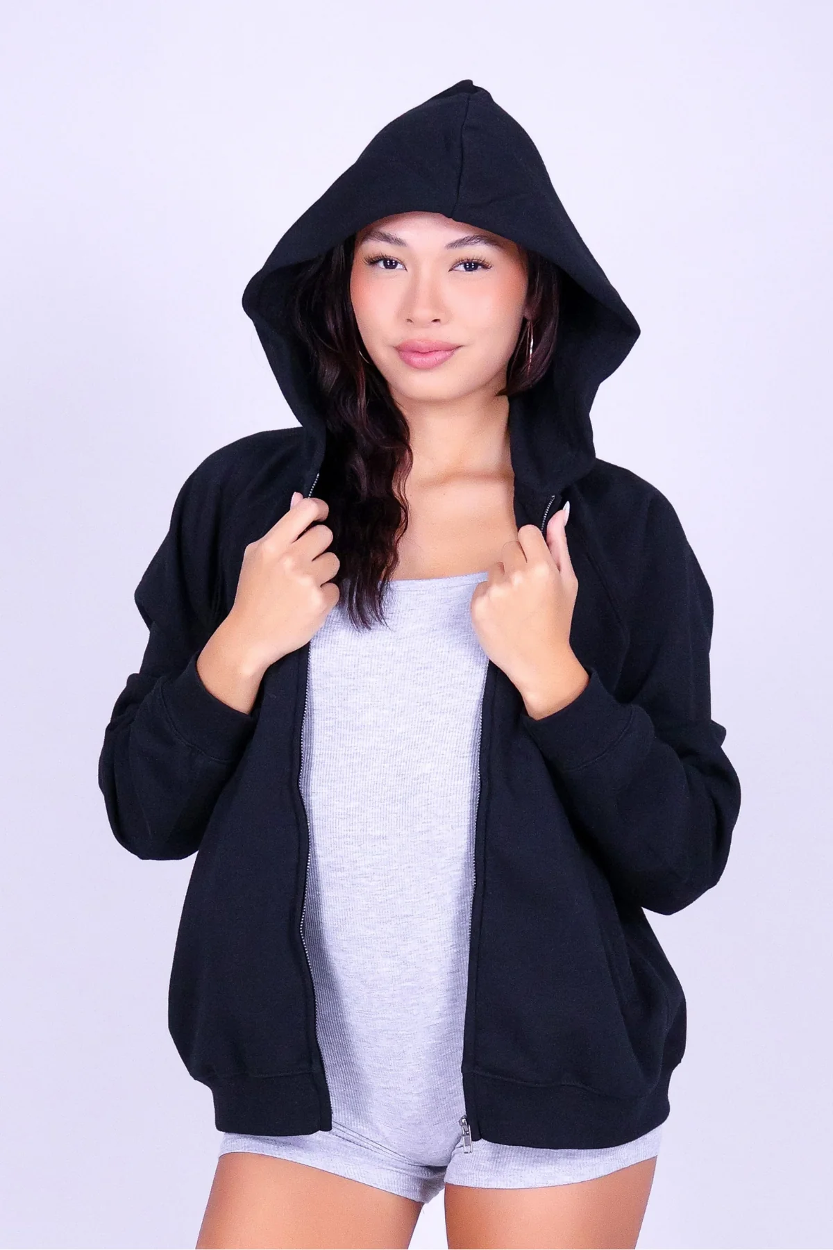CLOUD FLEECE OVERSIZED JACKET - Image 2