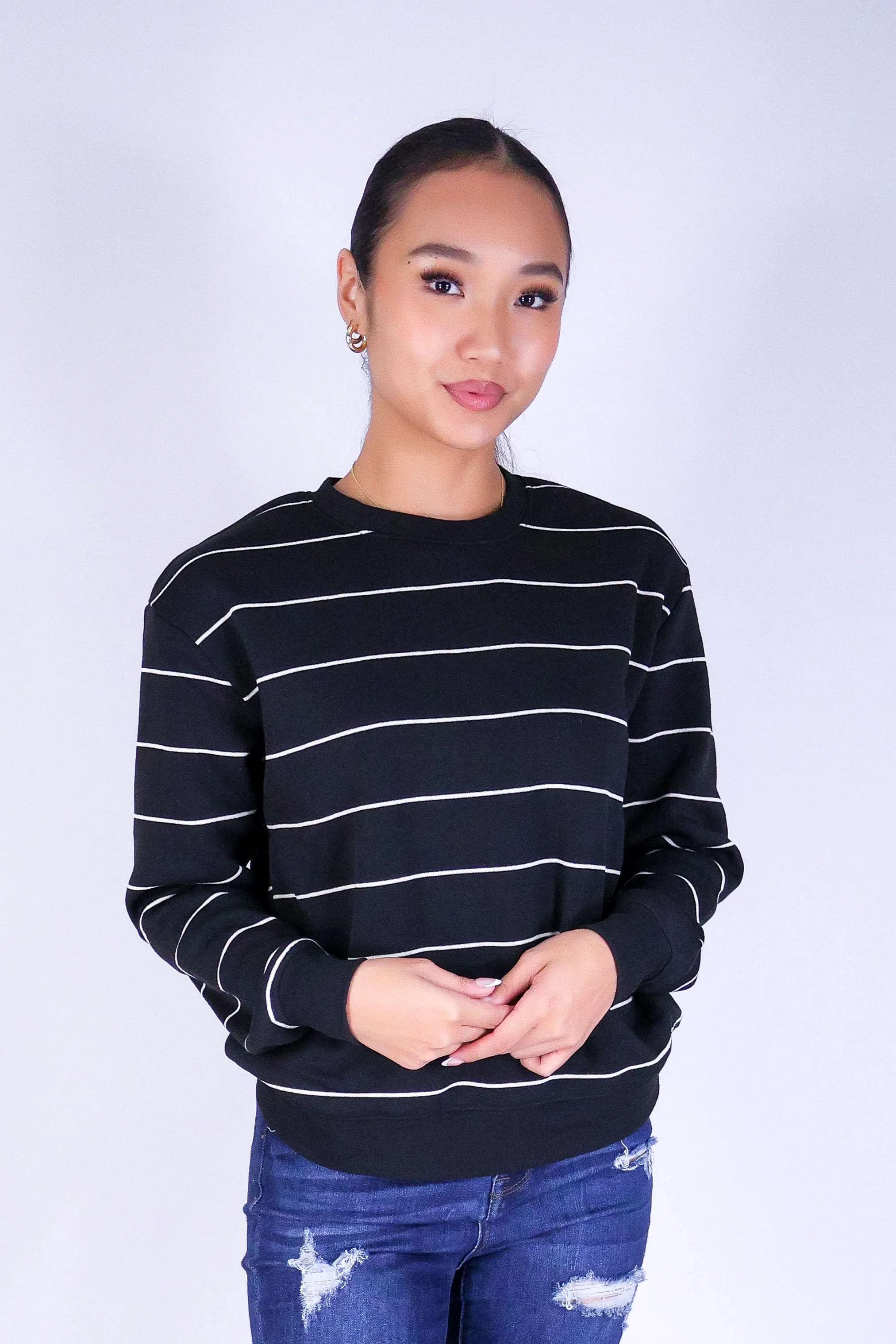 BLUSH LINES SWEATER - Image 2