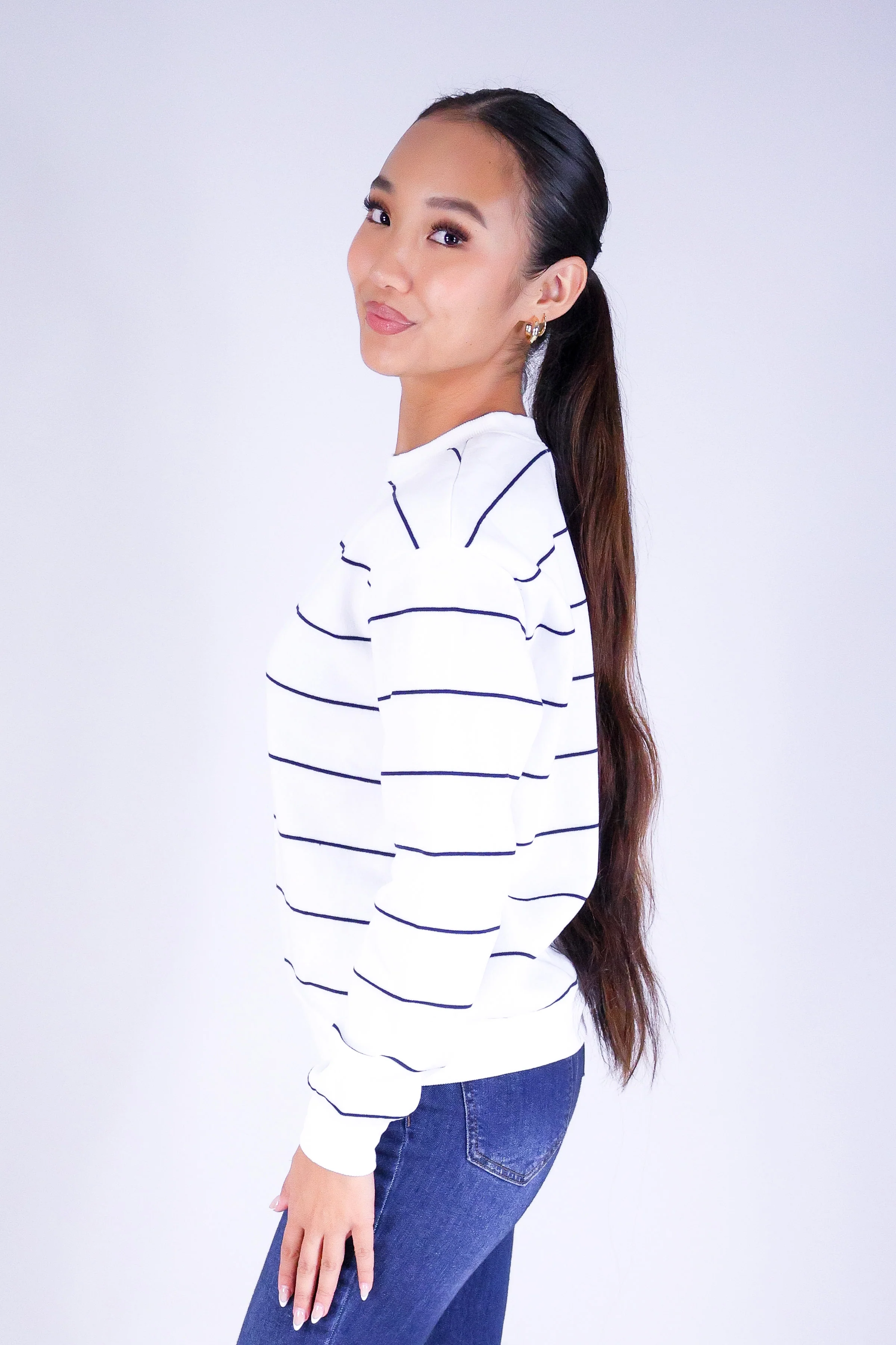 BLUSH LINES SWEATER - Image 3
