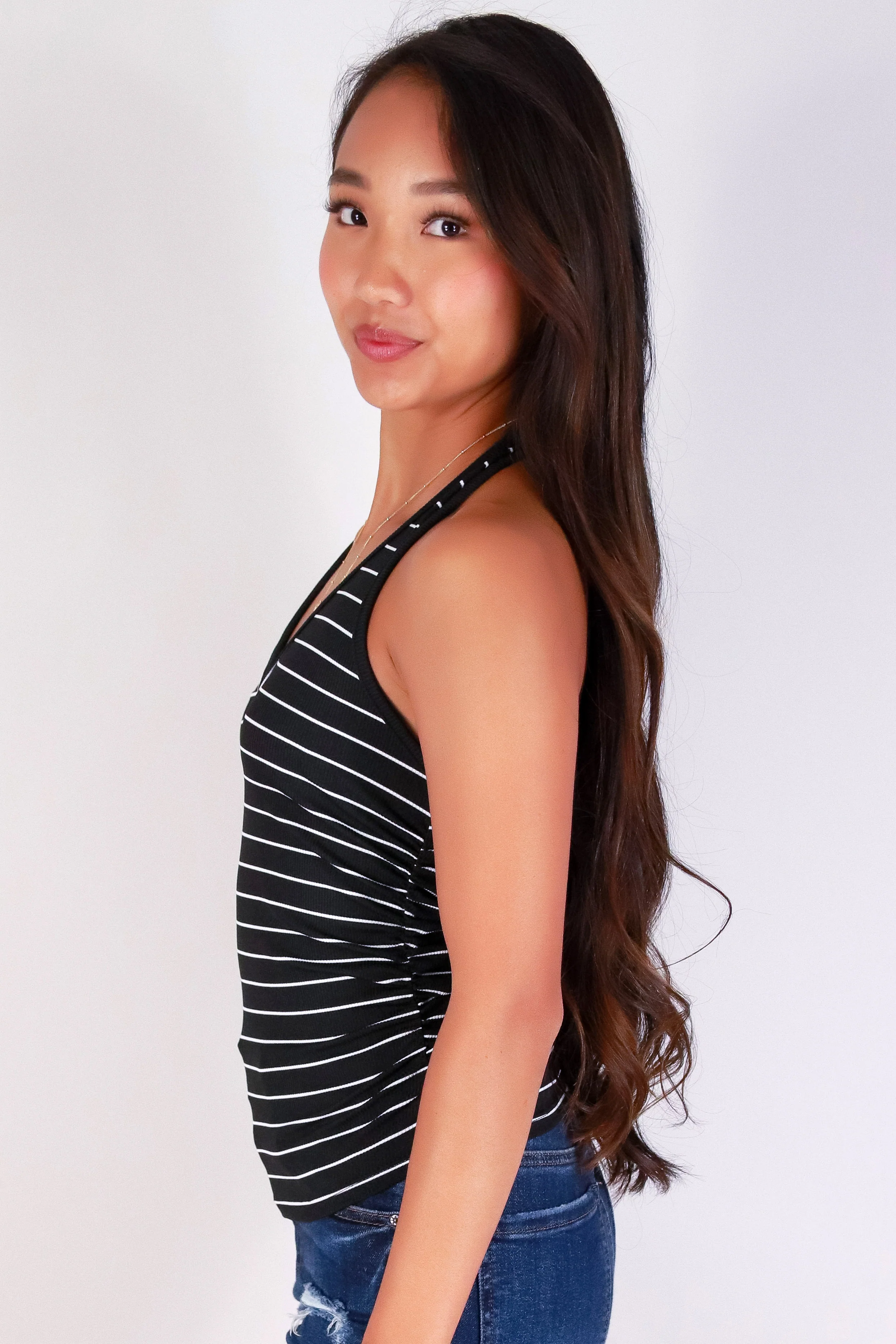 ON THE LINE HALTER TOP - Image 2