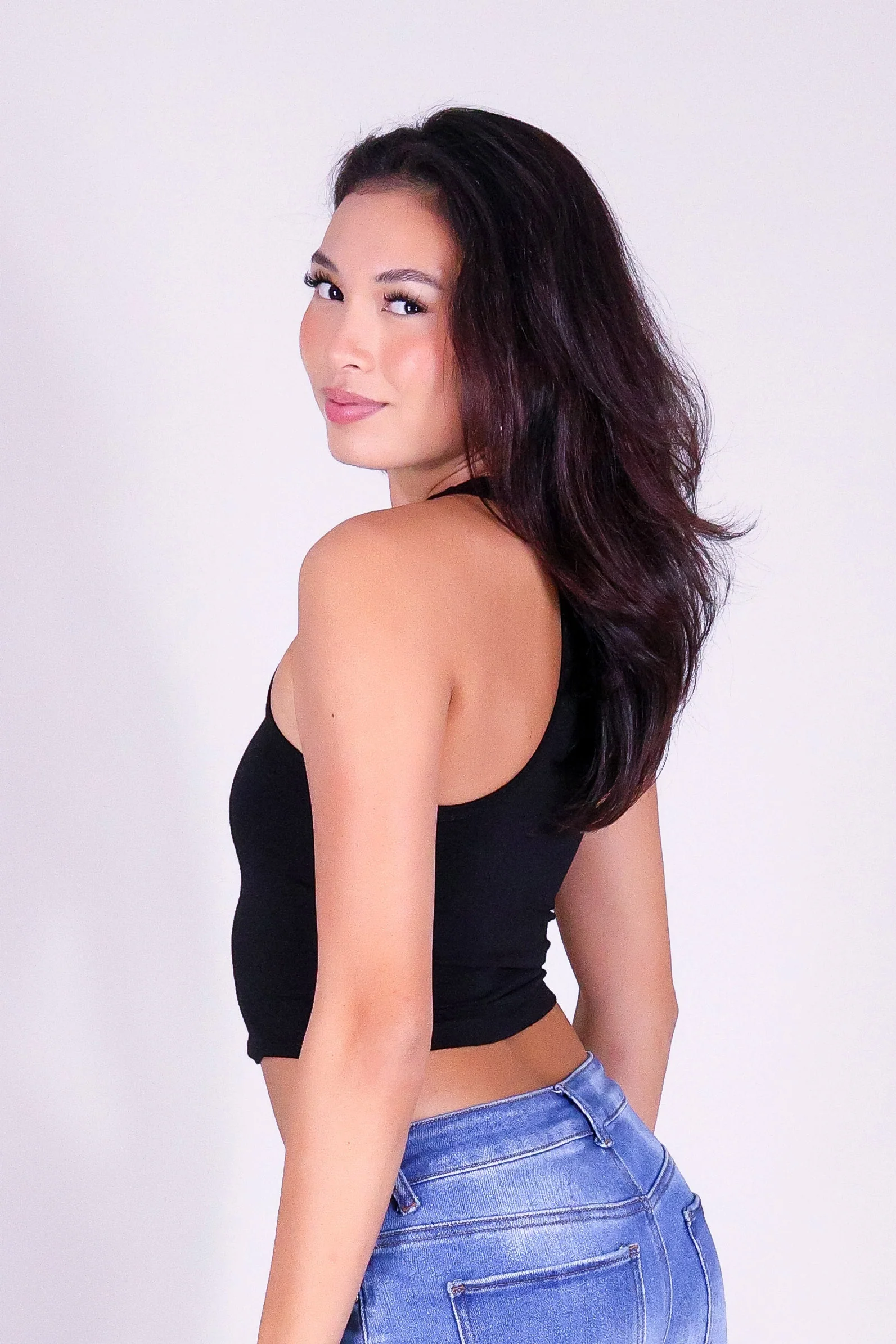 GOT NO TIME CROP TANK TOP - Image 3