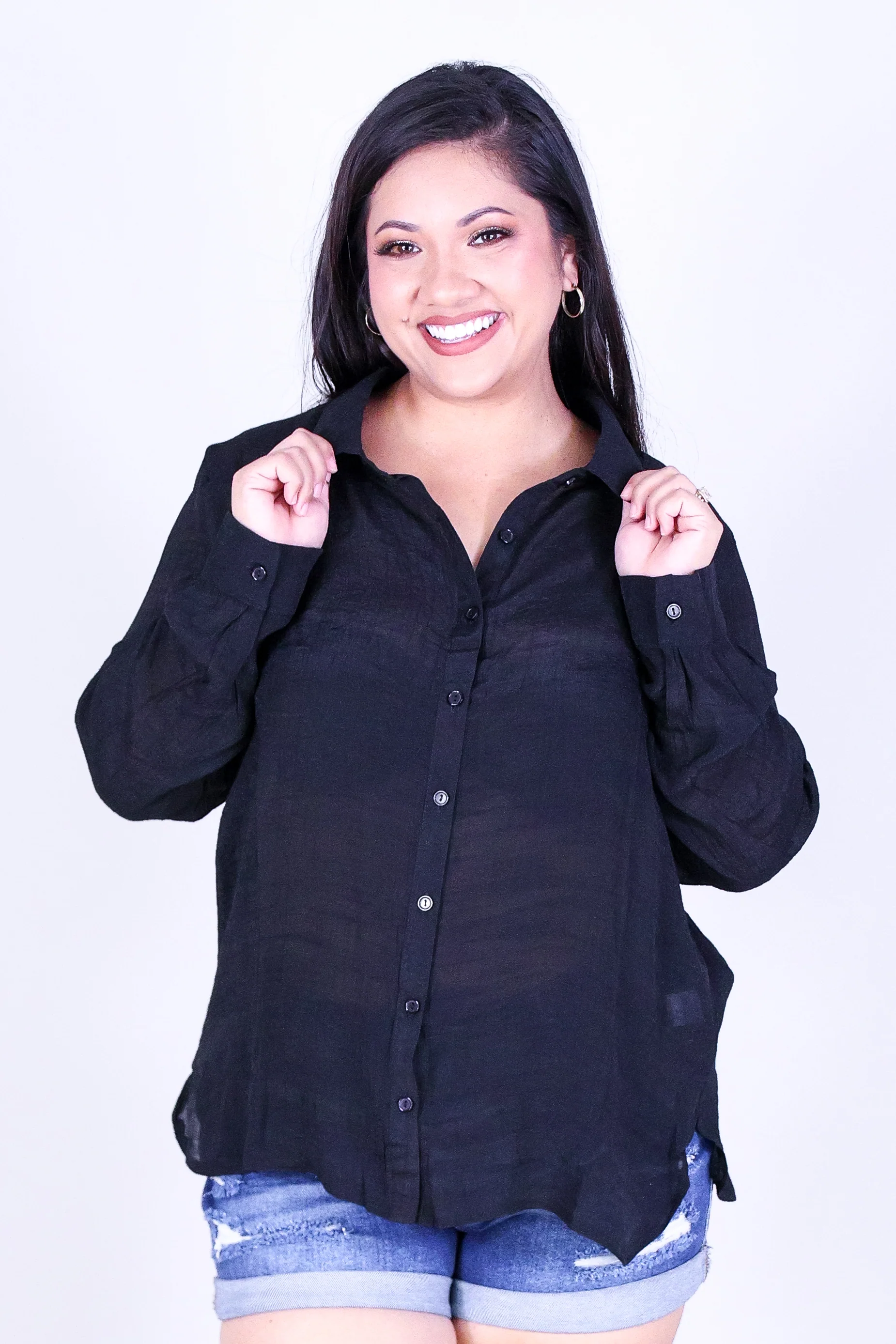 COME FOR IT BUTTON DOWN TOP - Image 2