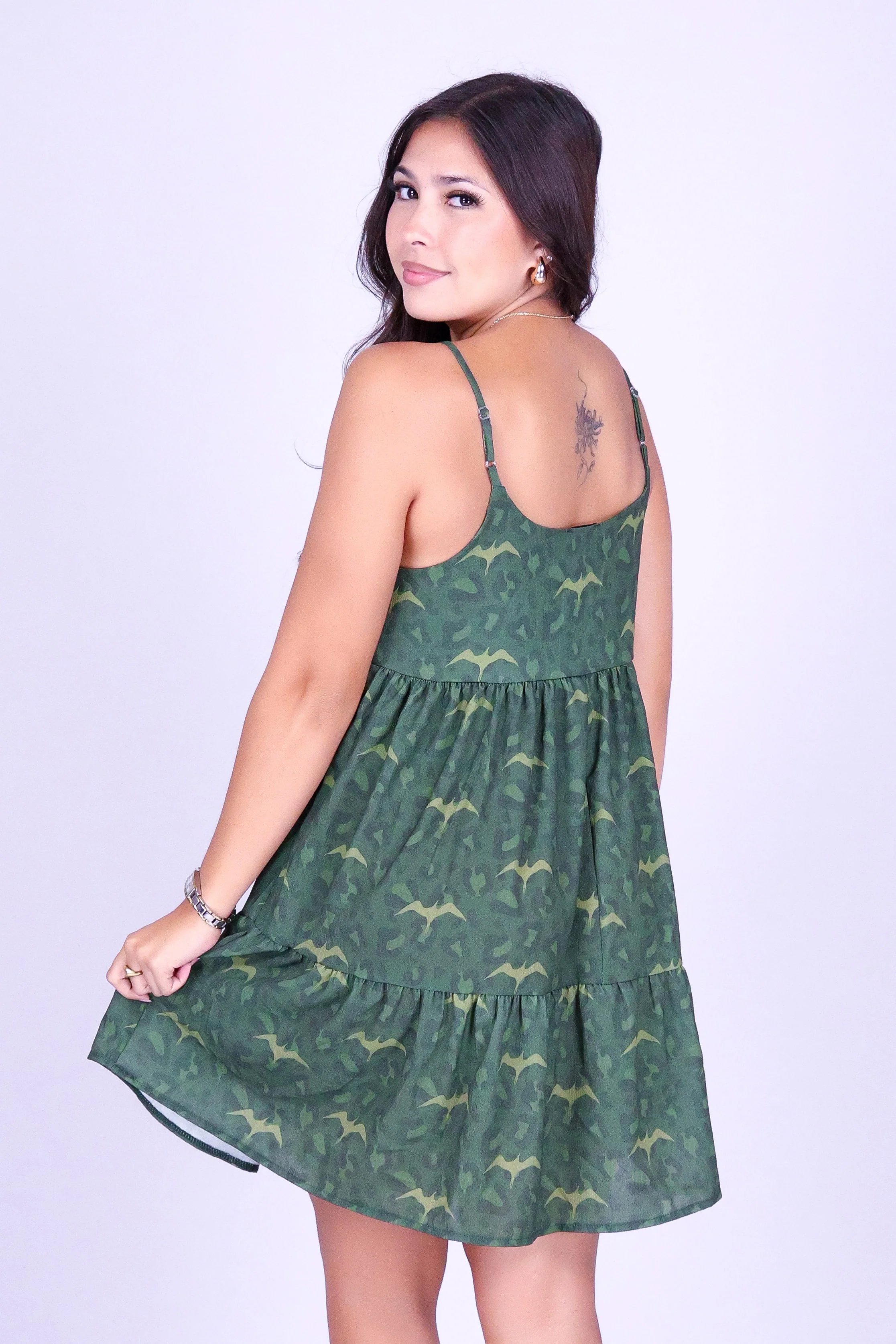 WILD IWA TIERED BABYDOLL DRESS - Image 4