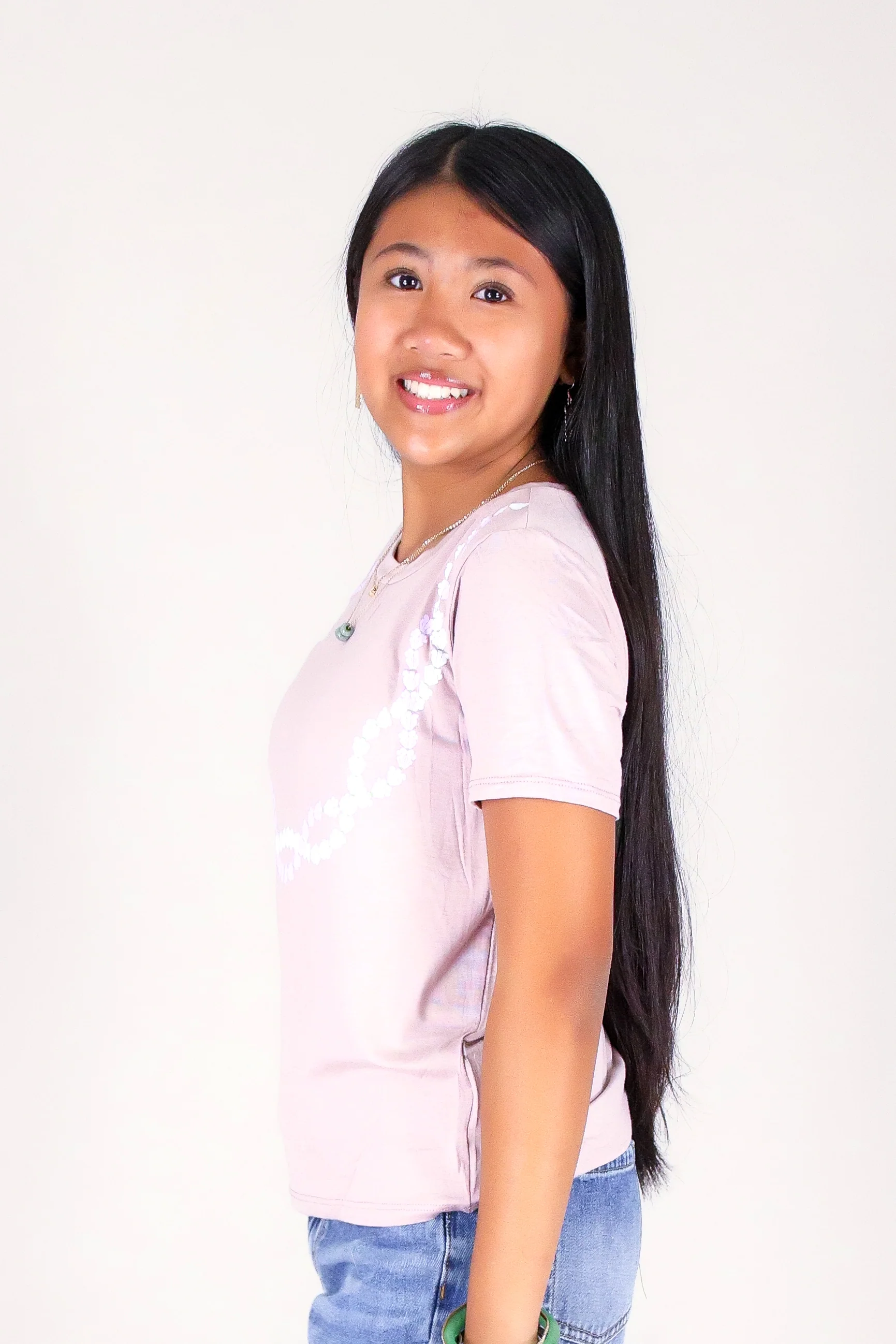 CROWN FLOWER TWIST LEI TEE | KIDS SIZE 2-16 - Image 3