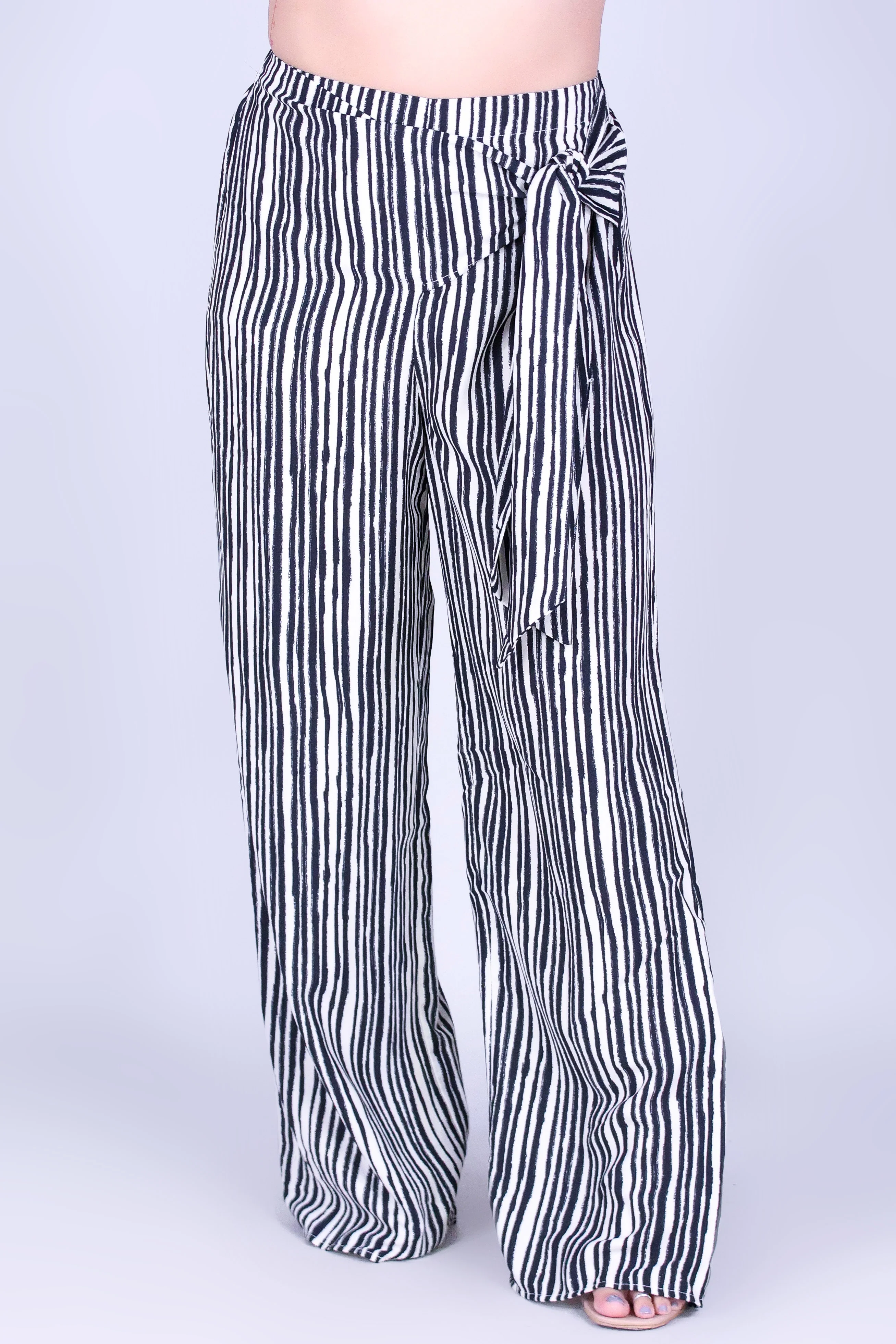 EASY TO WEAR PINSTRIPE PANTS - Image 2
