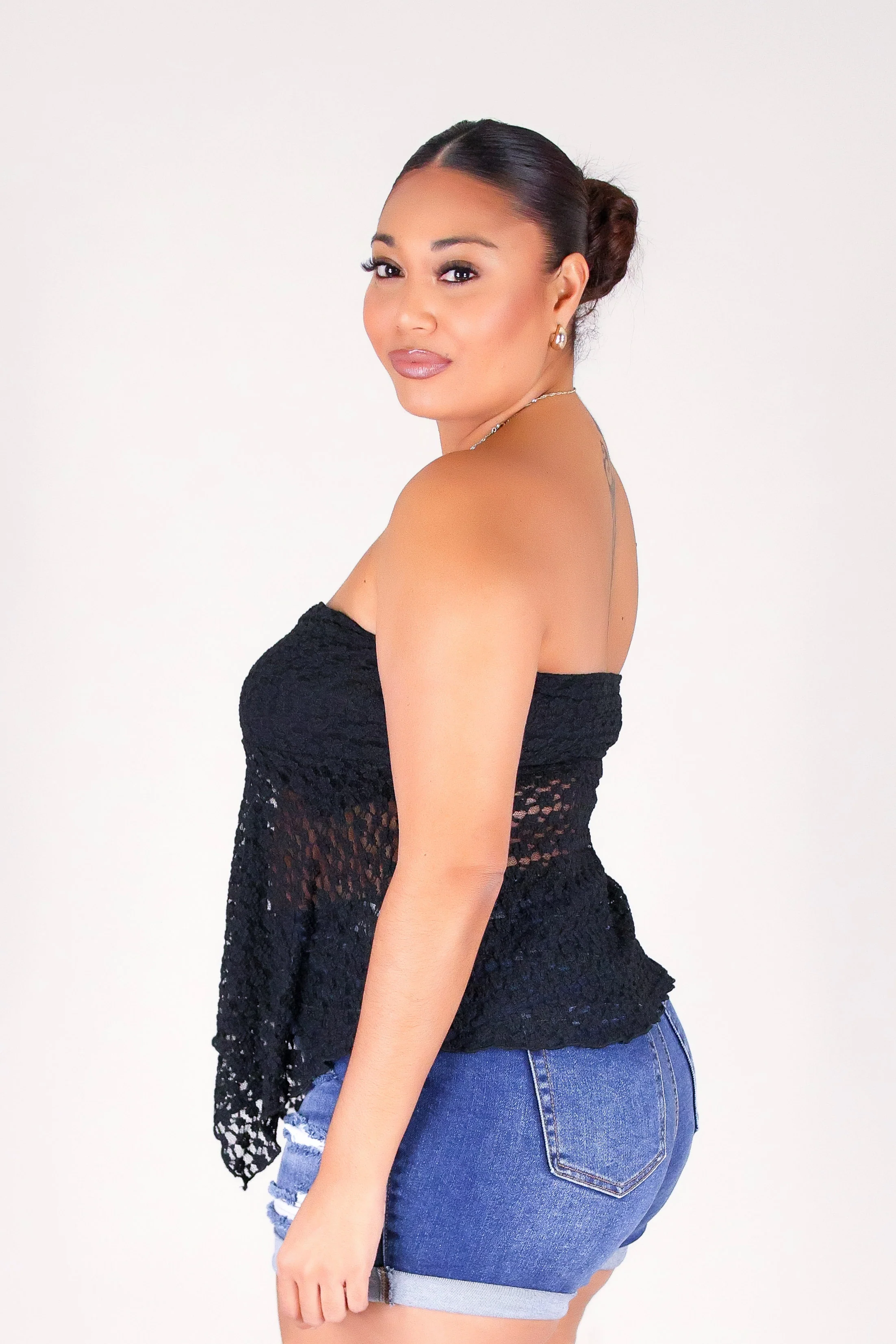 BLOOM & LACE TUBE TOP - Image 4