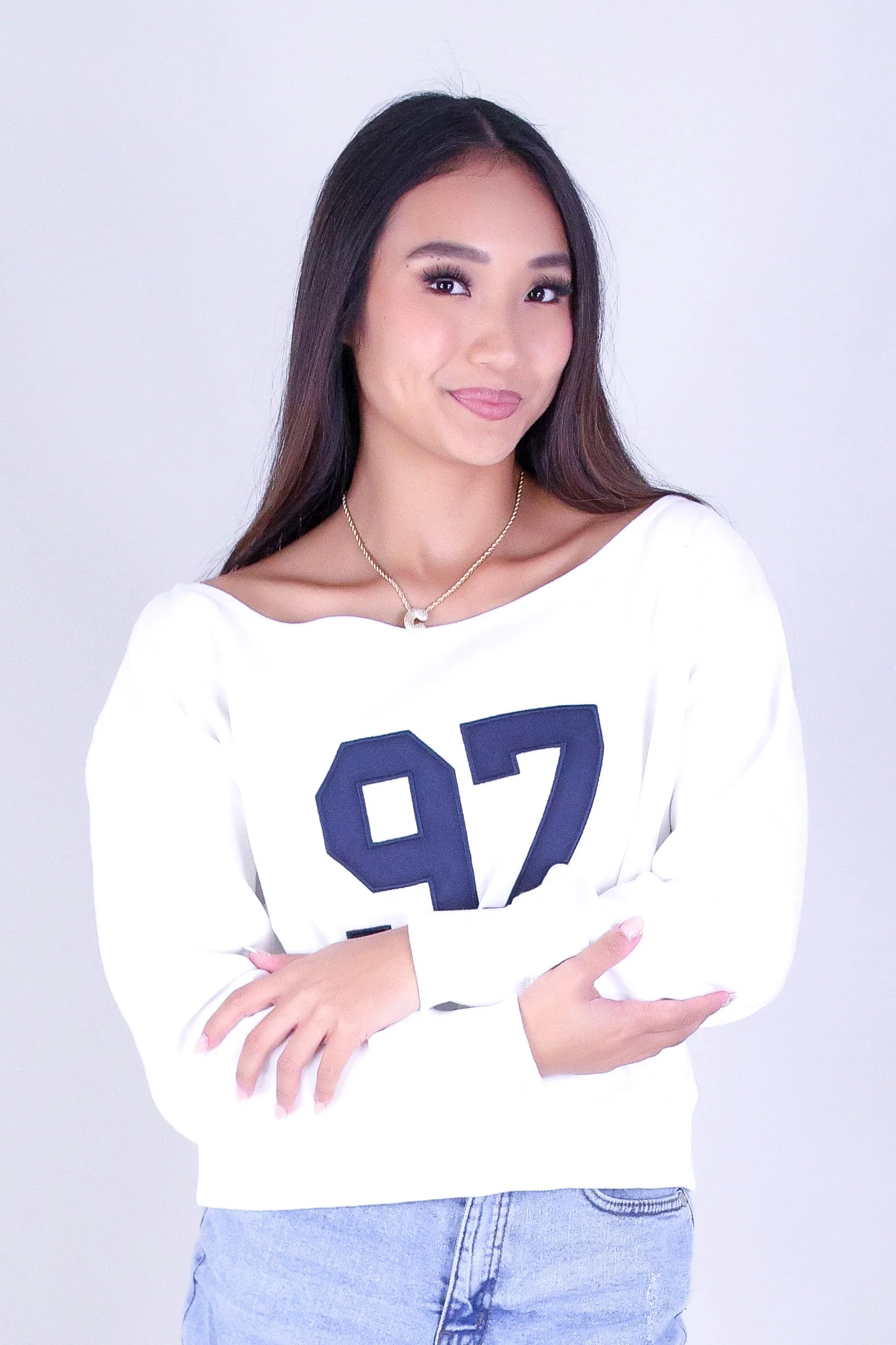 #97 OFF SHOULDER SWEATER - Image 2
