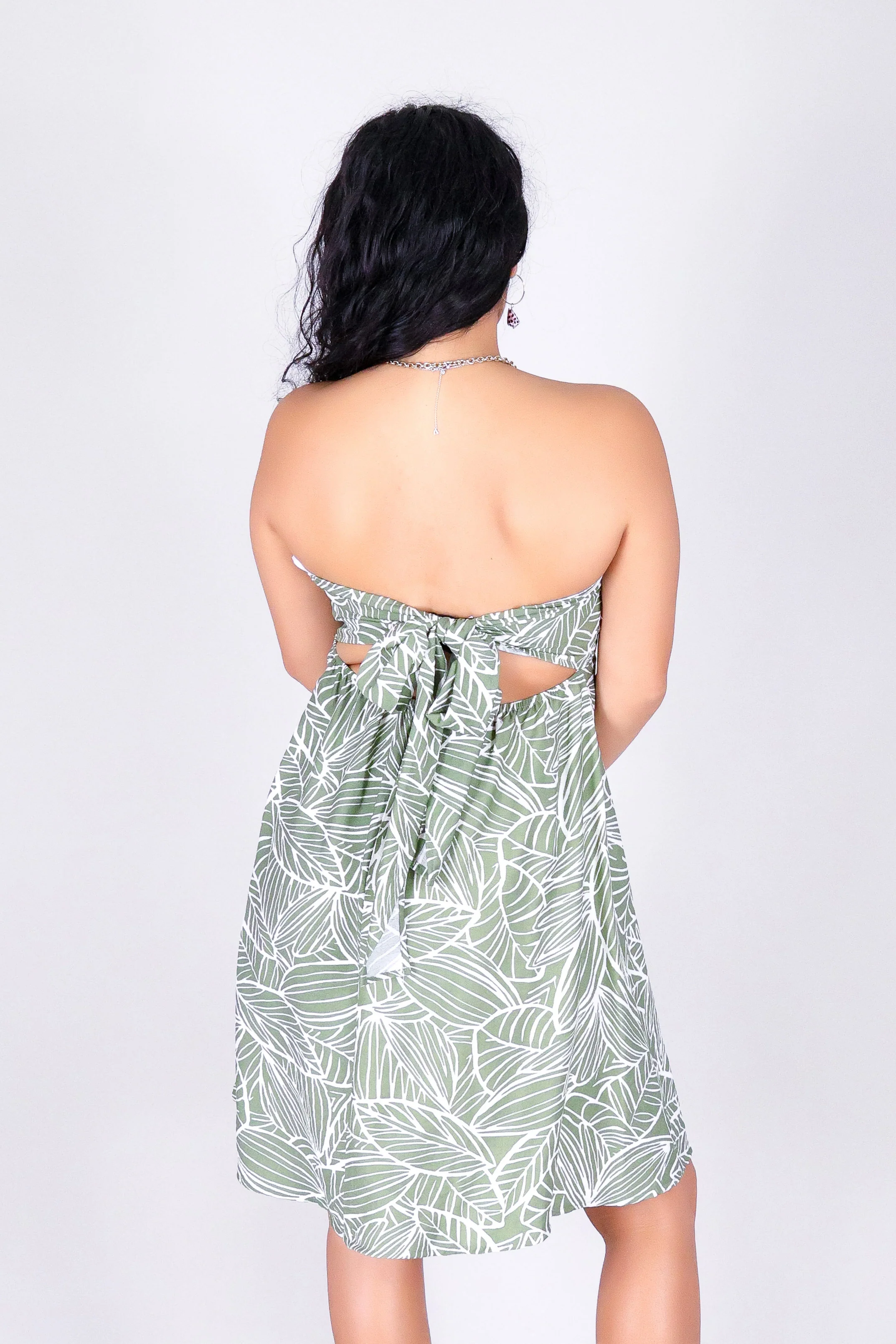 TROPIC PETAL SMOCK DRESS - Image 3
