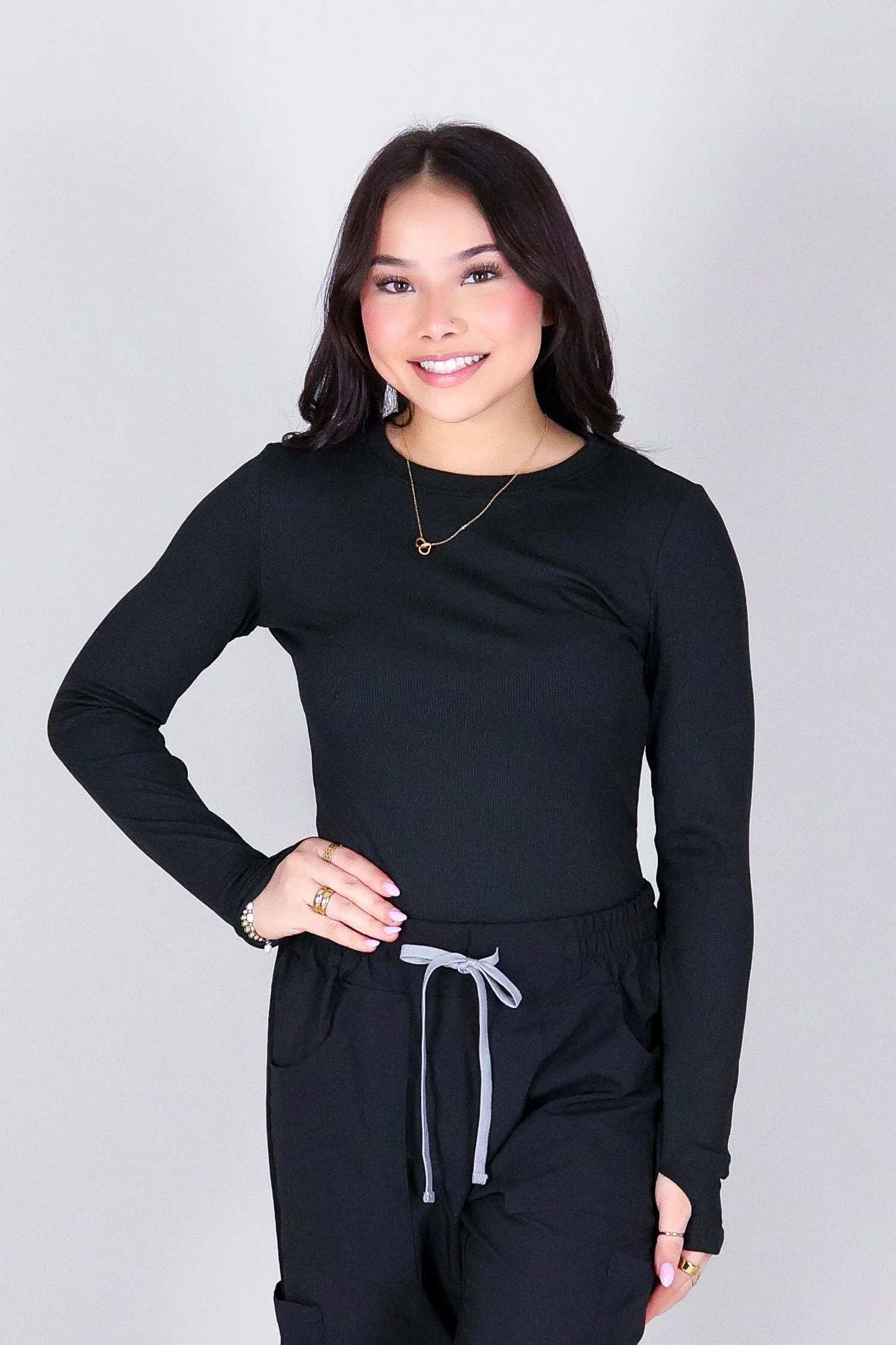 TASK READY SCRUB LONG SLEEVE TOP - Image 4