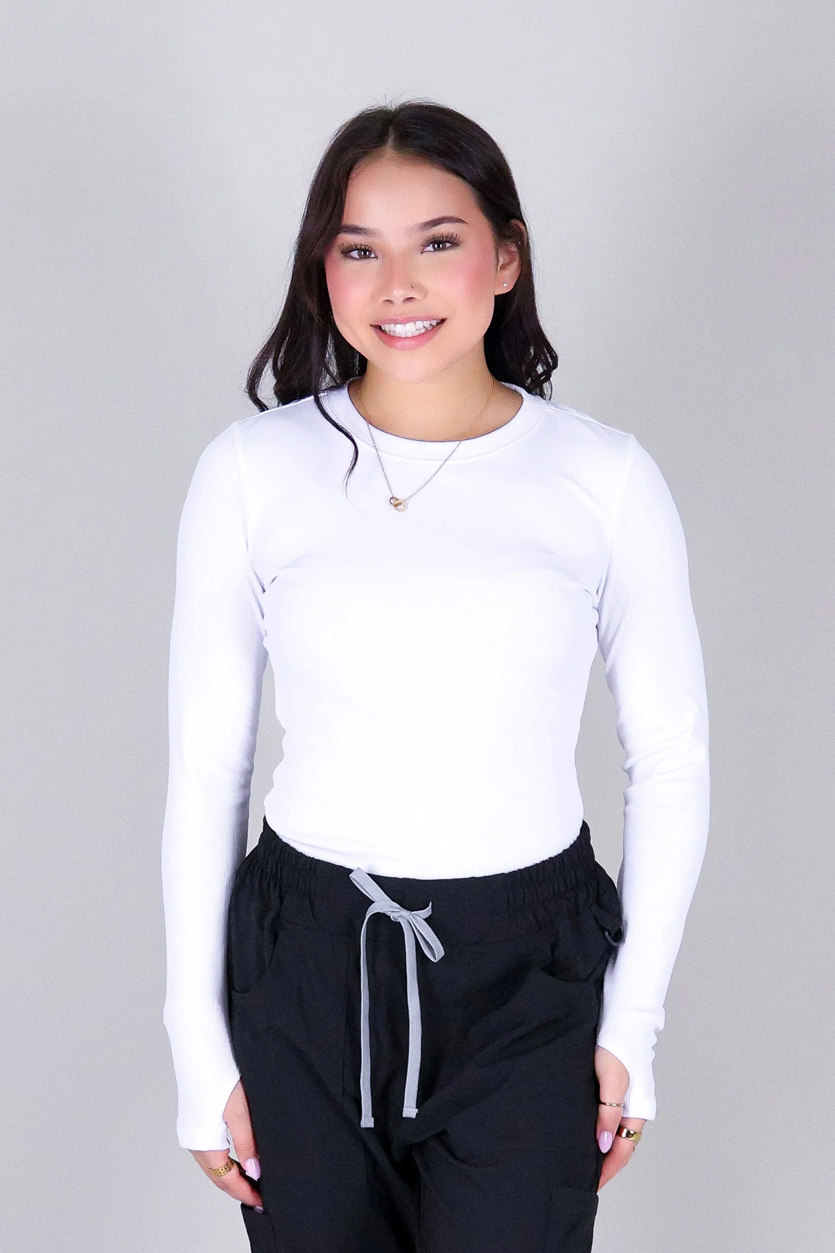 TASK READY SCRUB LONG SLEEVE TOP - Image 2