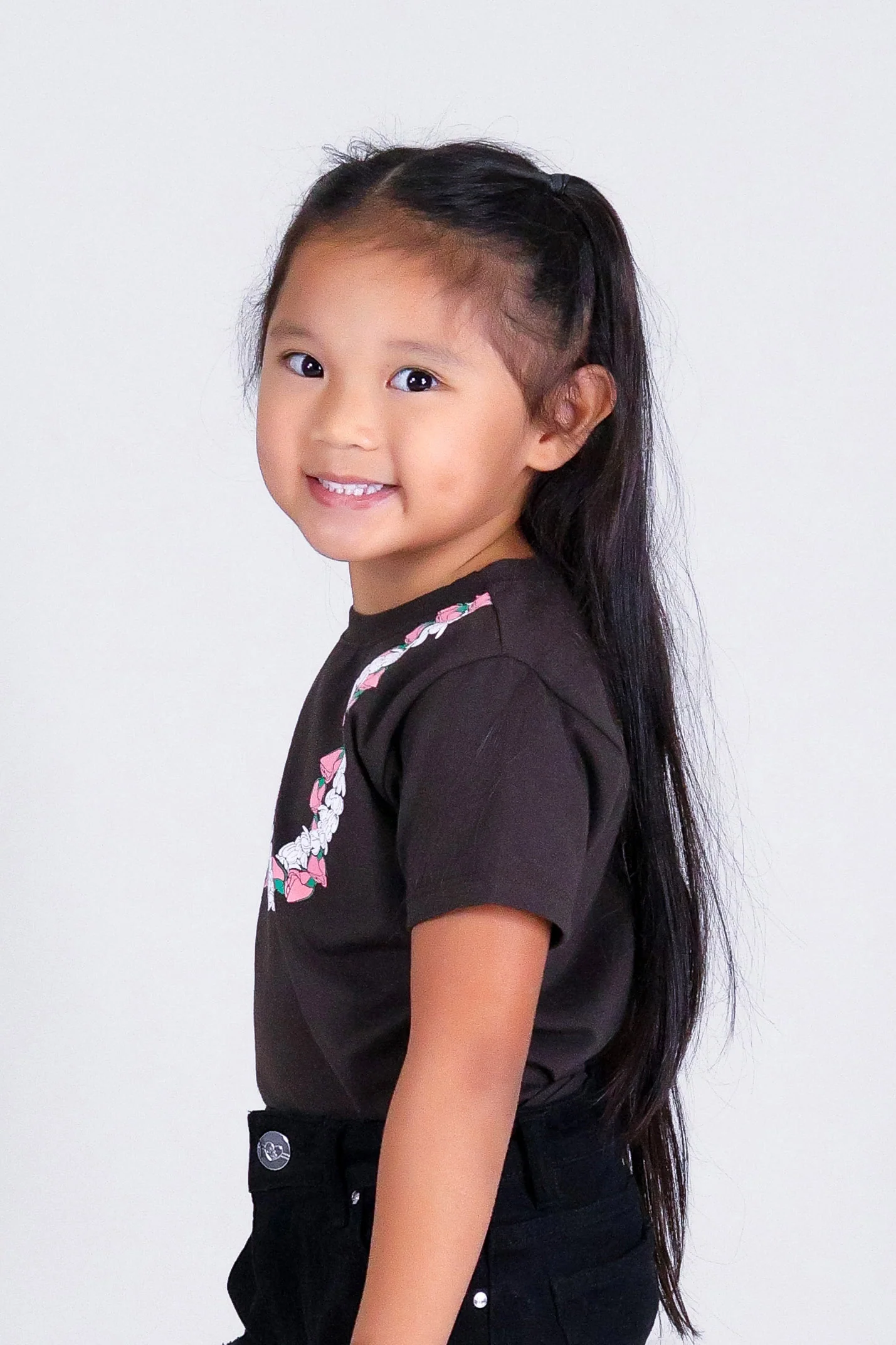 2 PIKAKE LOKELANI OVERSIZED LEI TEE | KIDS SIZE 2-16 - Image 5