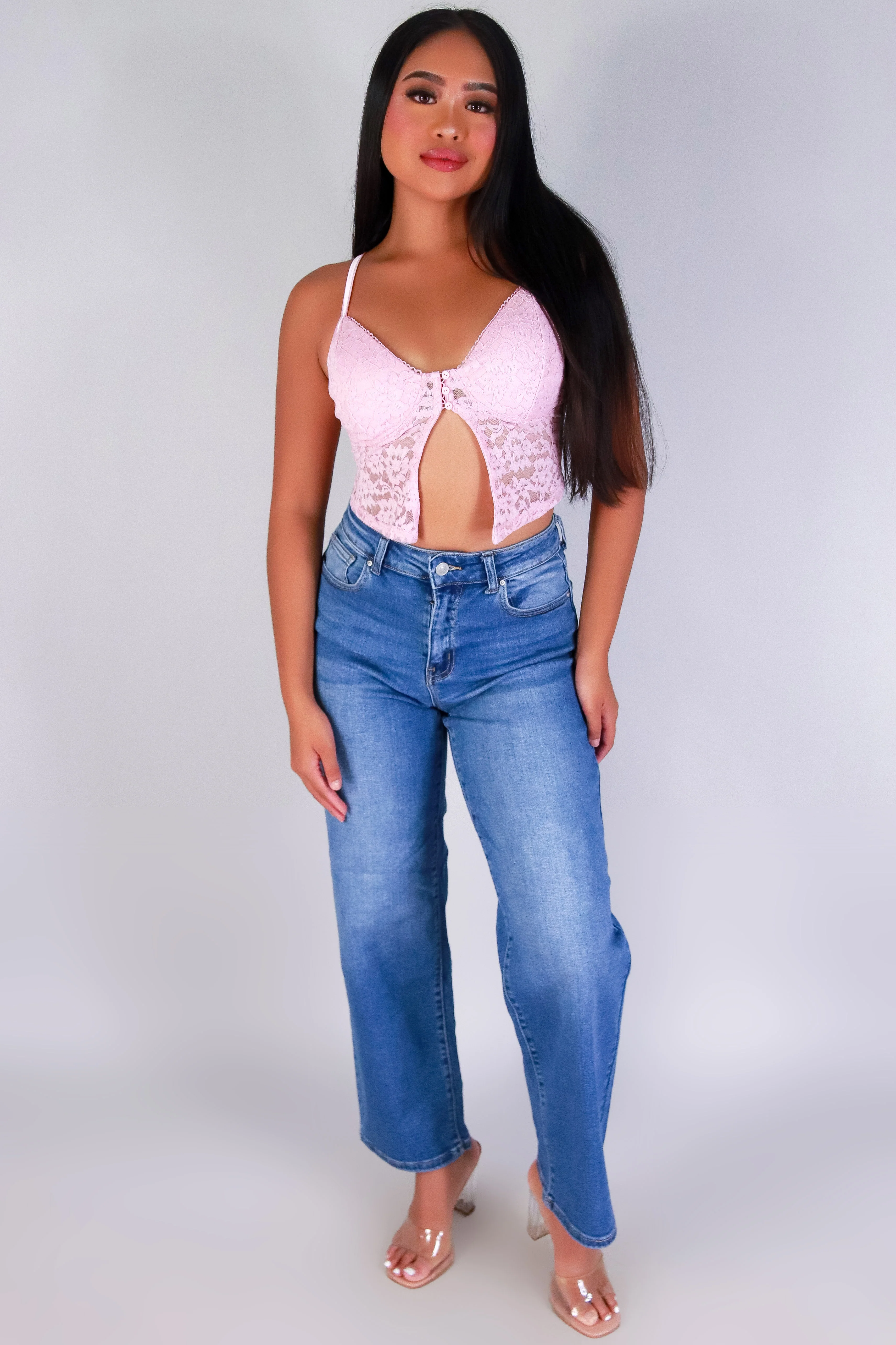 LACE ESCAPE FLYAWAY TOP - Image 2