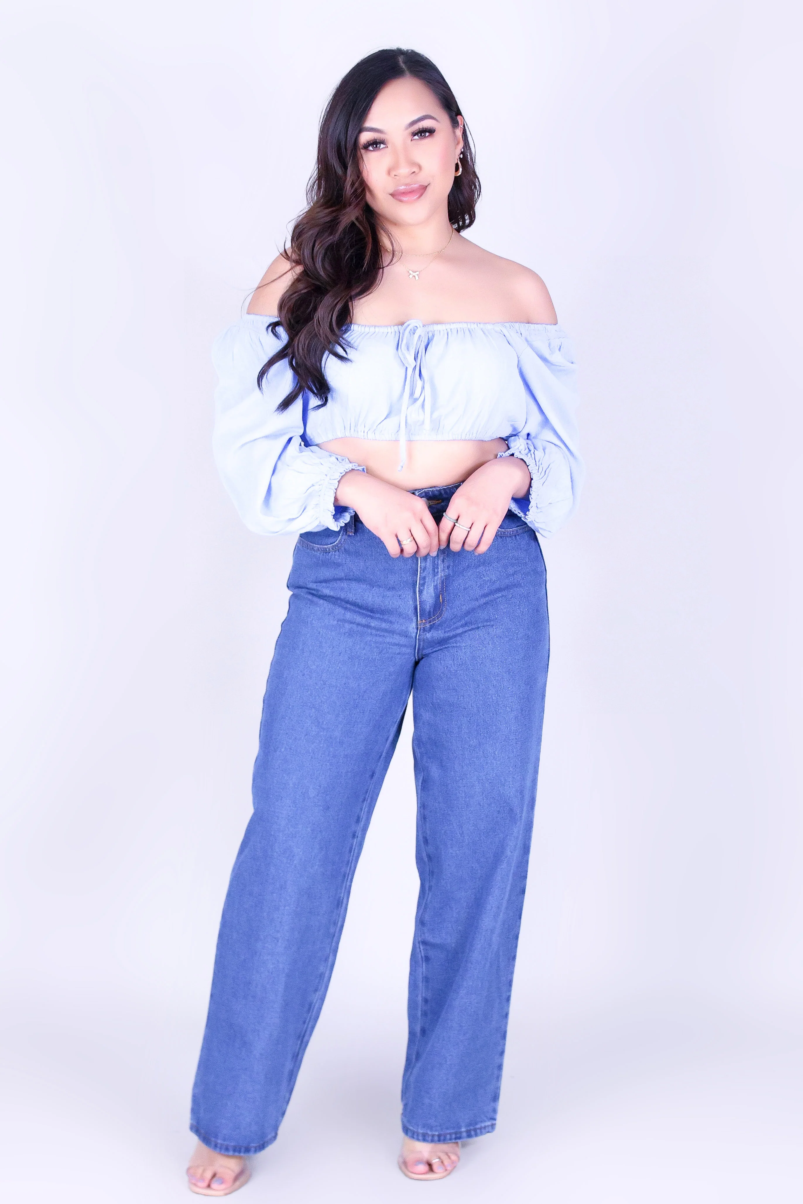 TIMELESS BLOOM CROP TOP