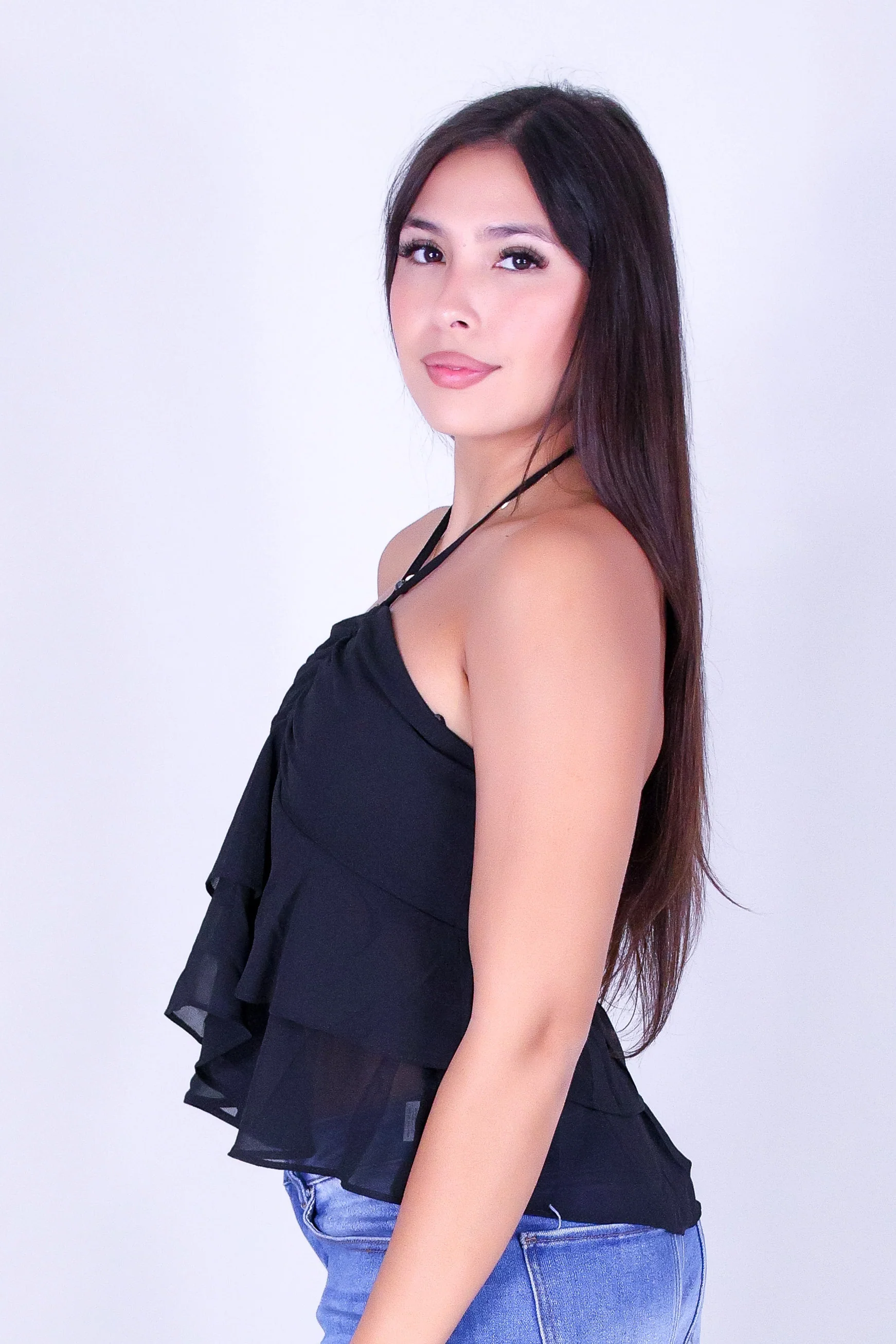 DOWNTOWN DARLING HALTER TOP - Image 3