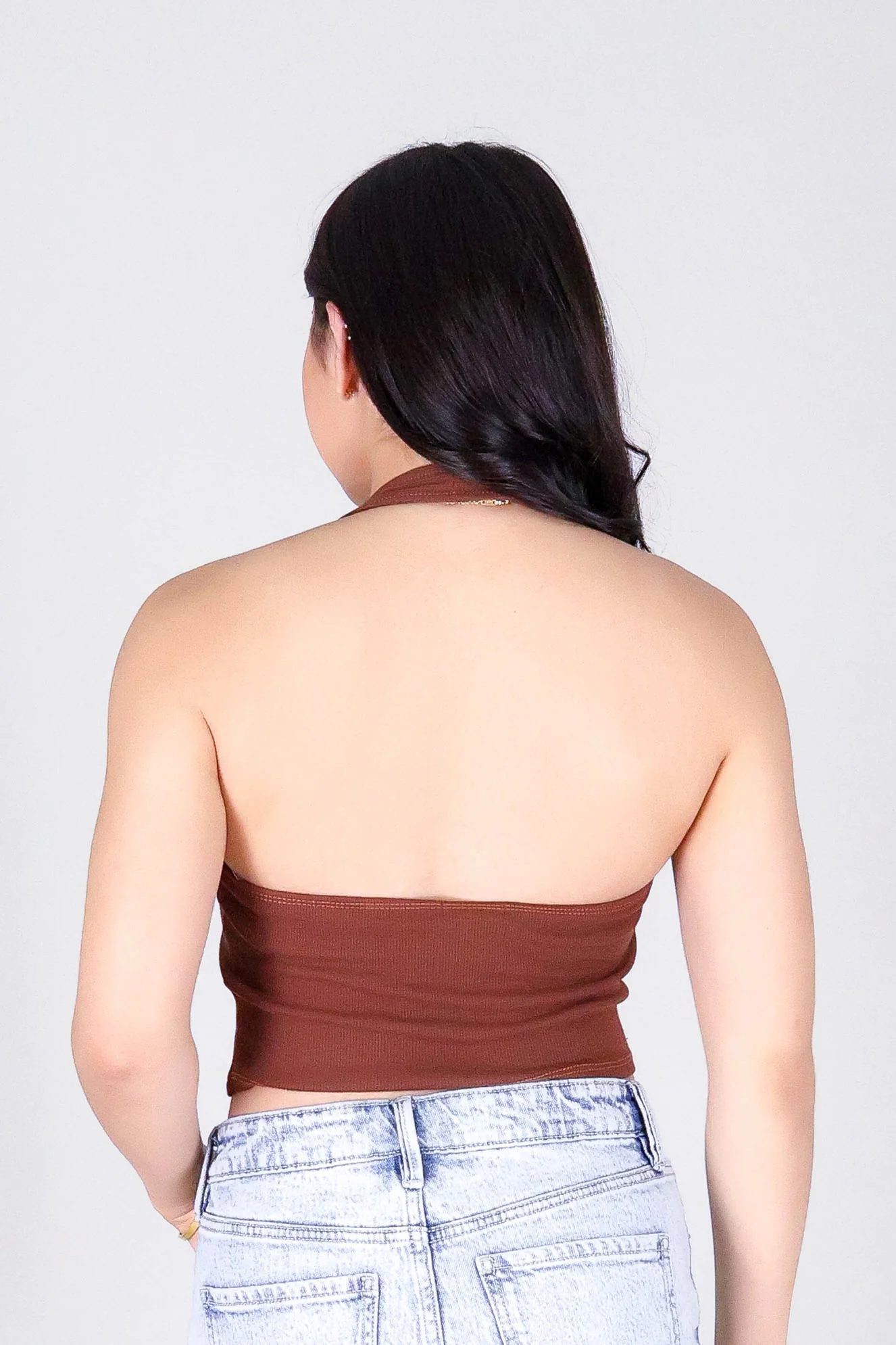 TIE THE LOOK HALTER TOP - Image 4