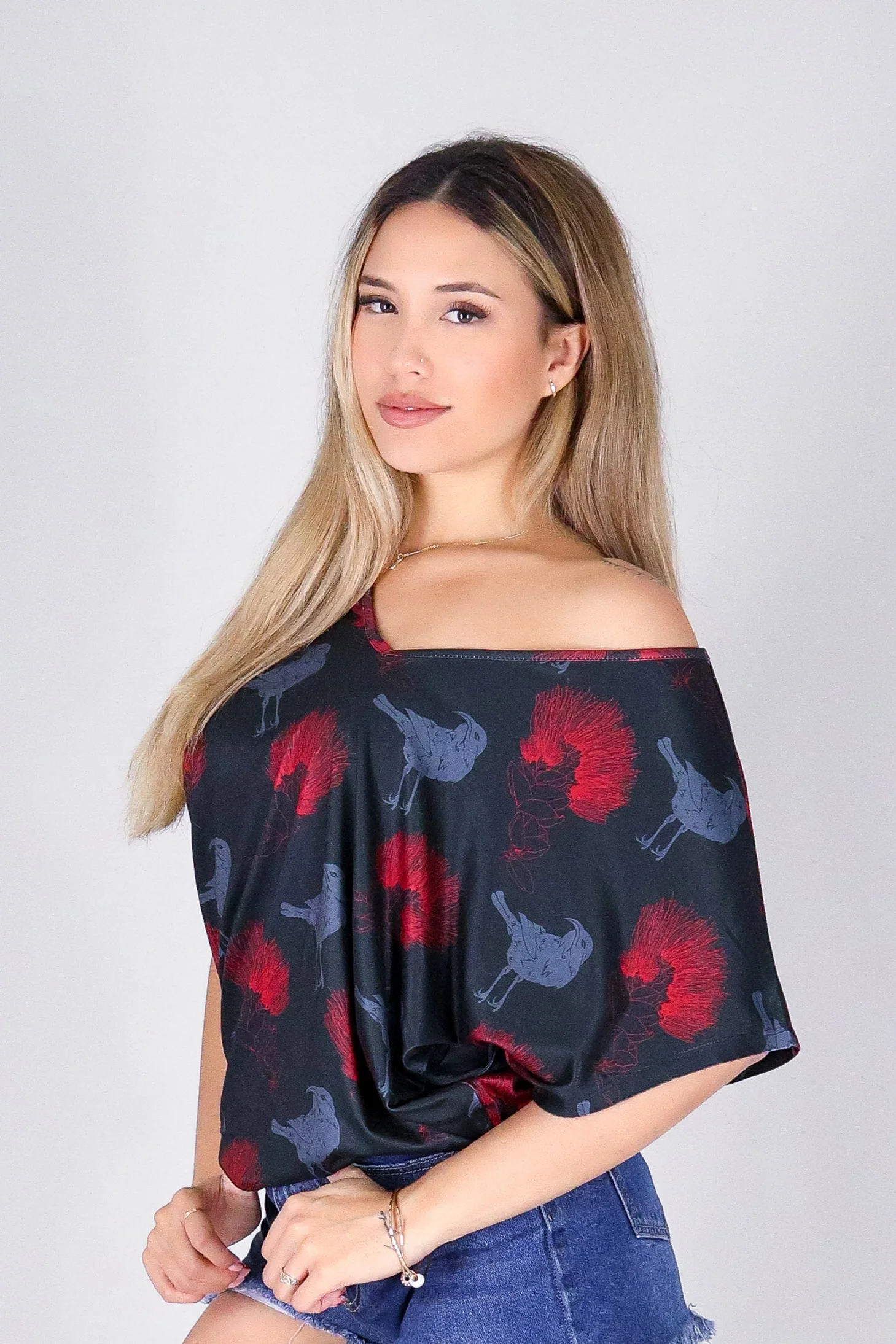 IIWI BIRD DOLMAN TOP - Image 3