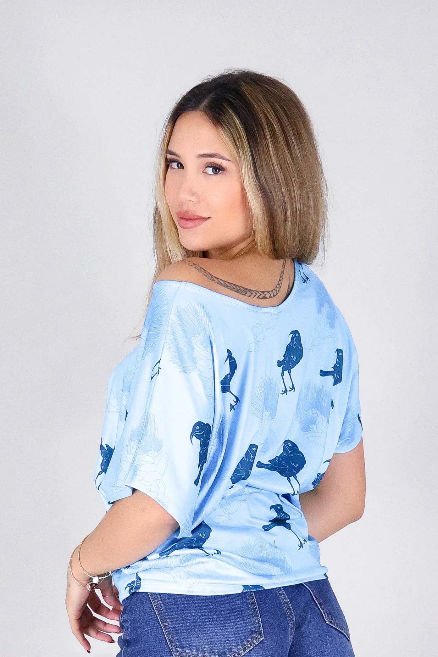 IIWI BIRD DOLMAN TOP - Image 4
