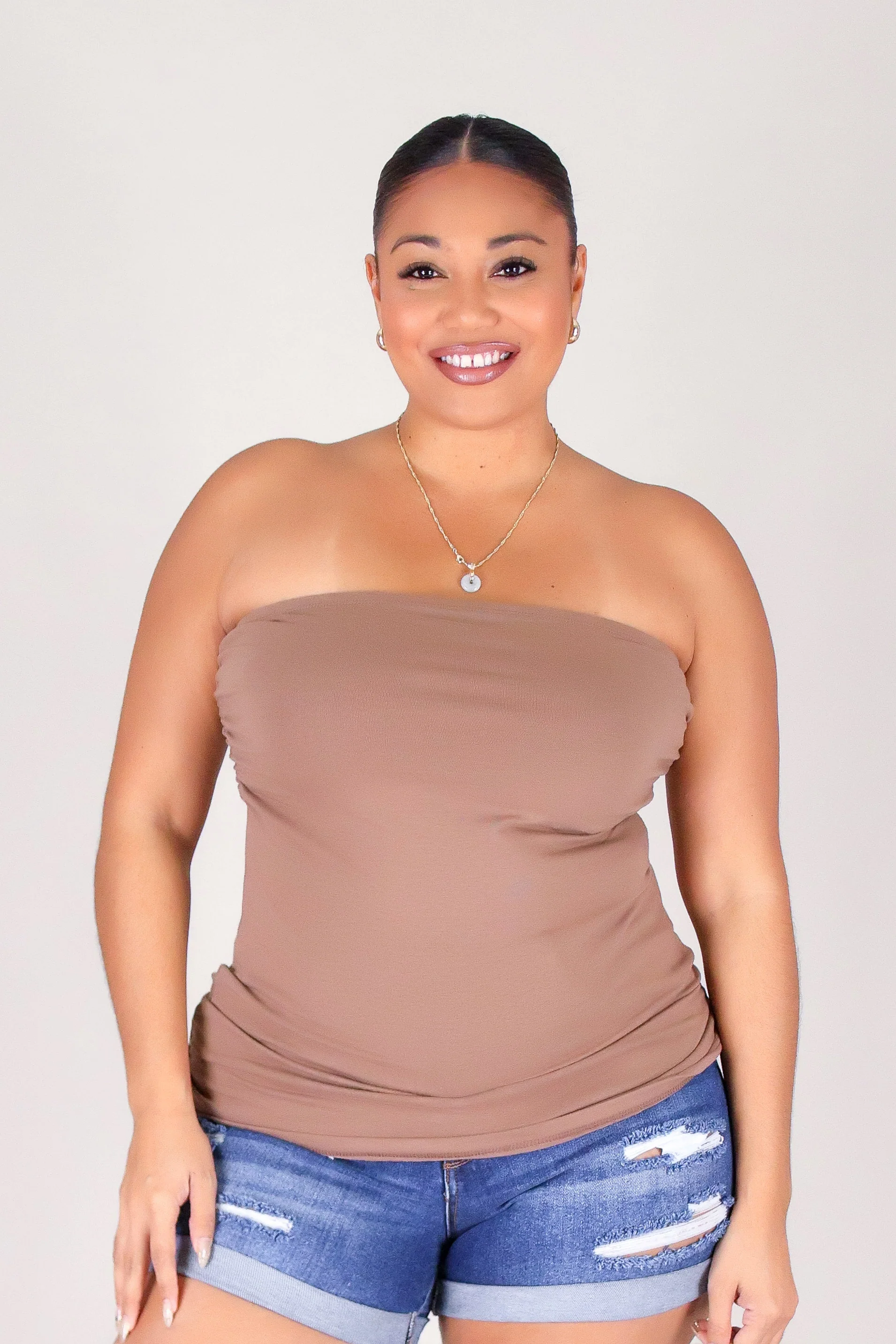 BOLD BASICS TUBE TOP - Image 2