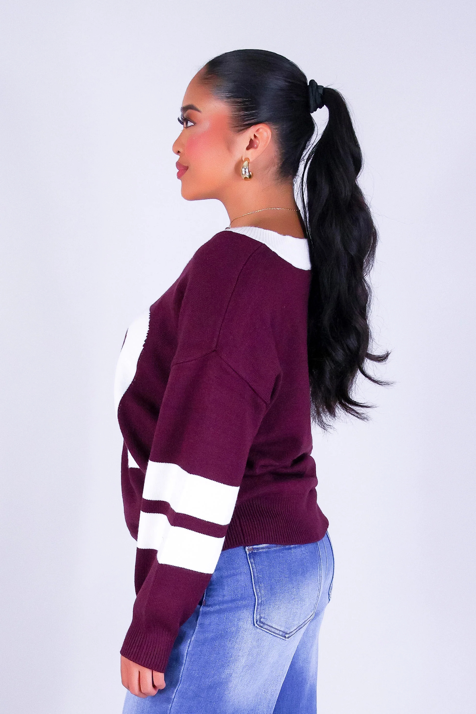 90'S VARSITY SWEATER - Image 3